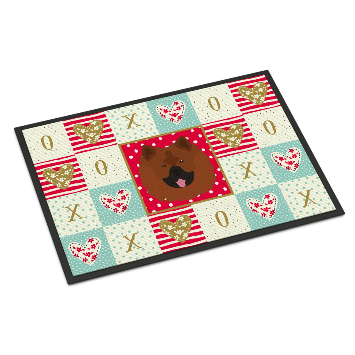 Eurasier Love Indoor Or Outdoor Mat 18X27