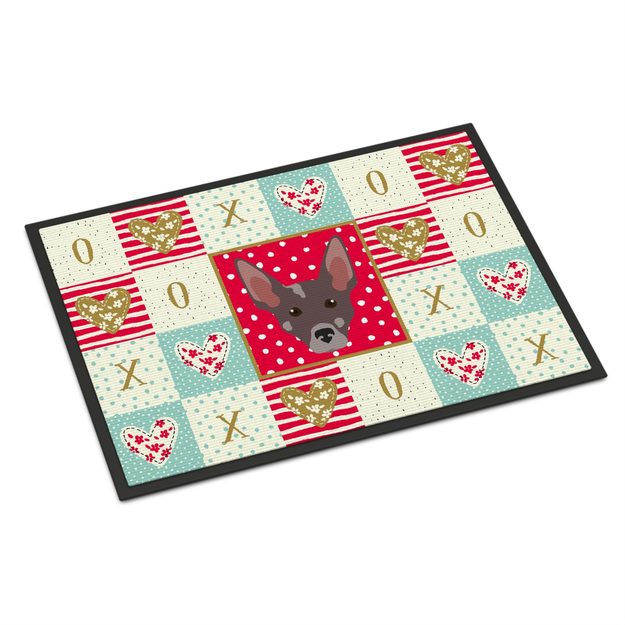 Peruvian Hairless Dog Love Indoor Or Outdoor Mat 18X27