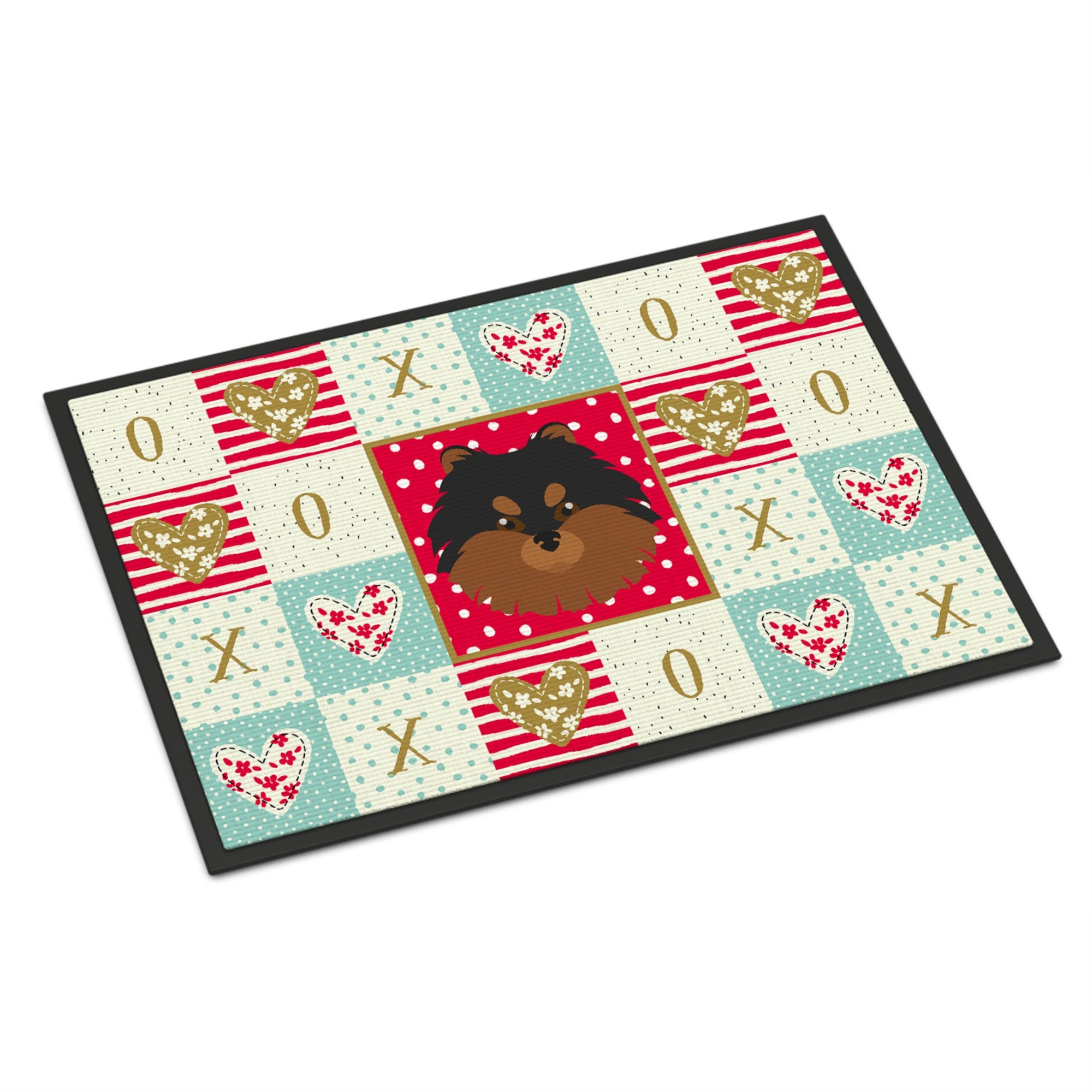 Pomeranian Love Indoor Or Outdoor Mat 18X27