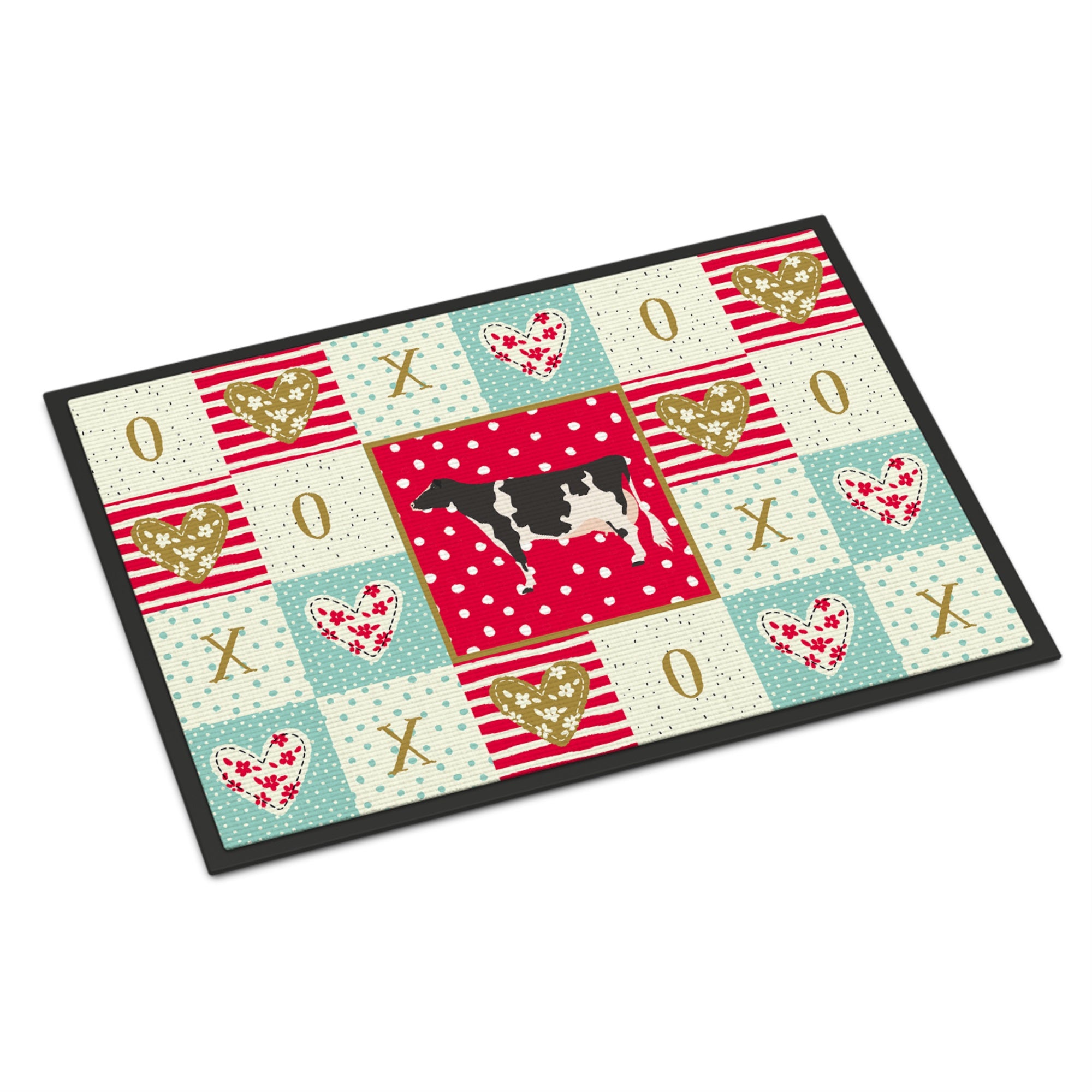 Holstein Cow Love Indoor Or Outdoor Mat 18X27