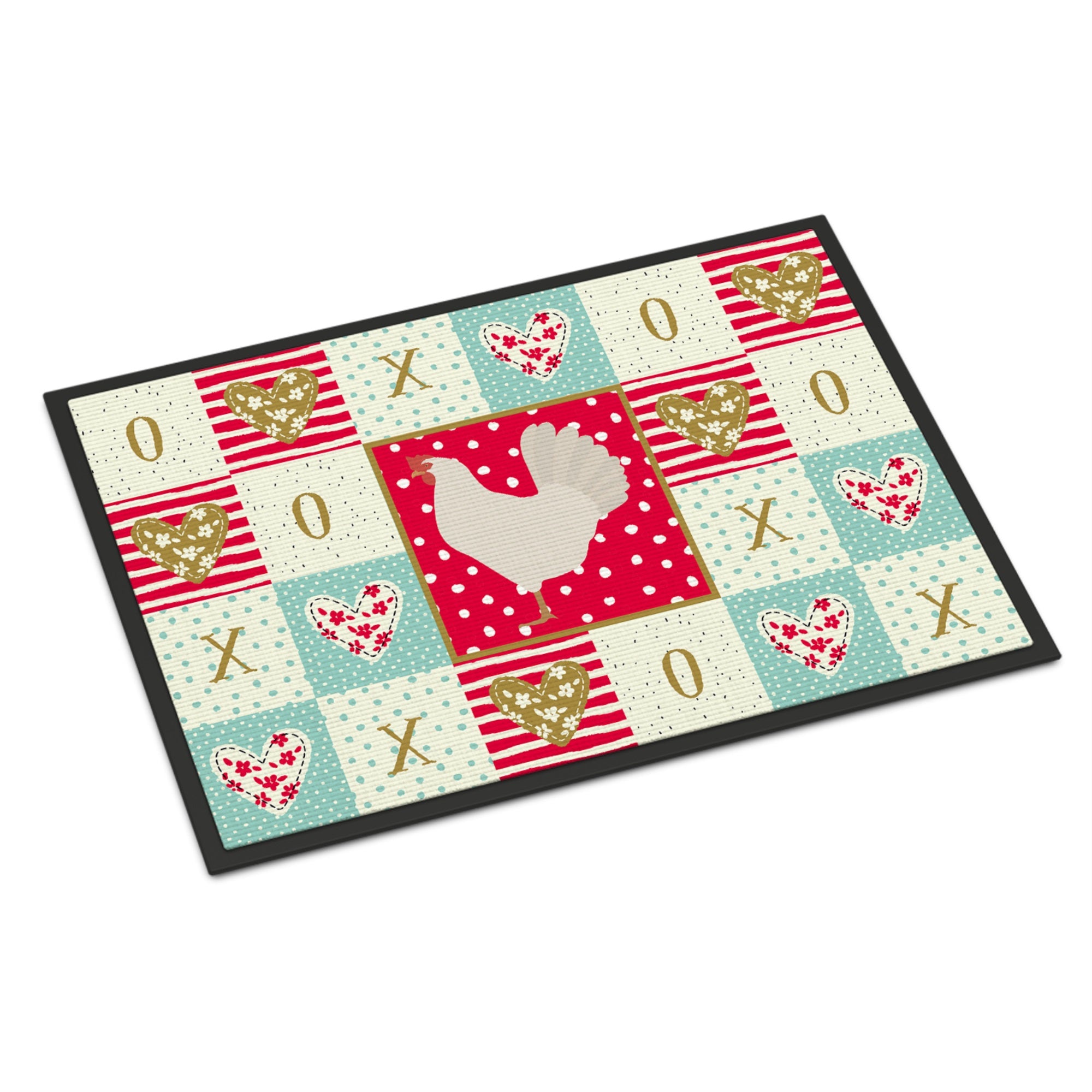 Leghorn Chicken Love Indoor Or Outdoor Mat 18X27