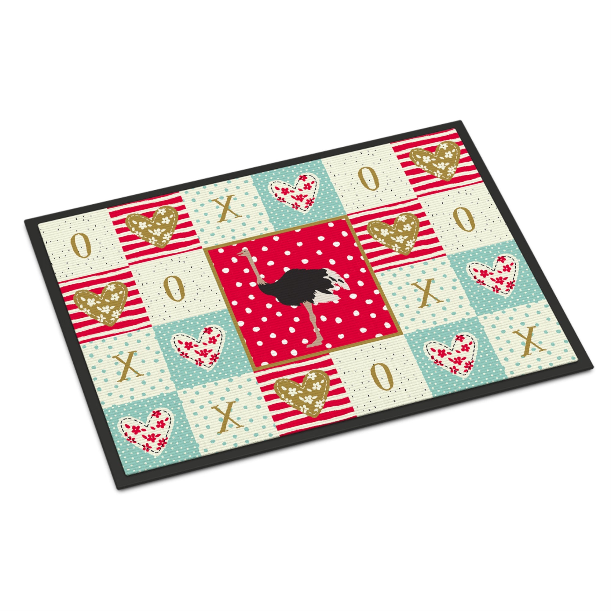 Common Ostrich Love Indoor Or Outdoor Mat 18X27