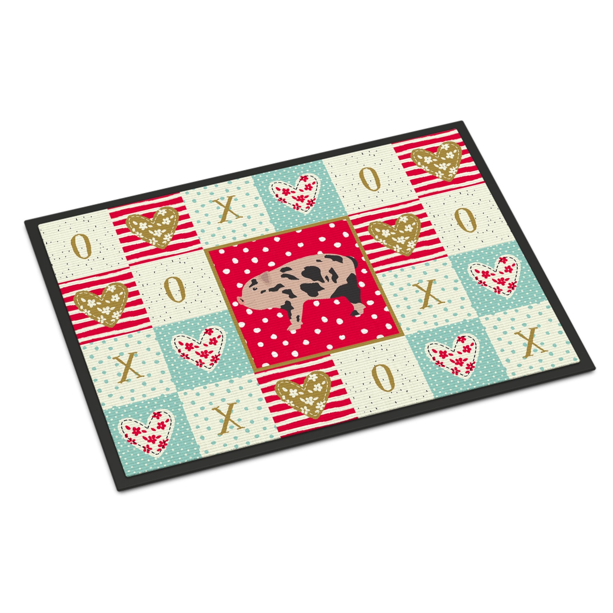 Mini Miniature Pig Love Indoor Or Outdoor Mat 18X27