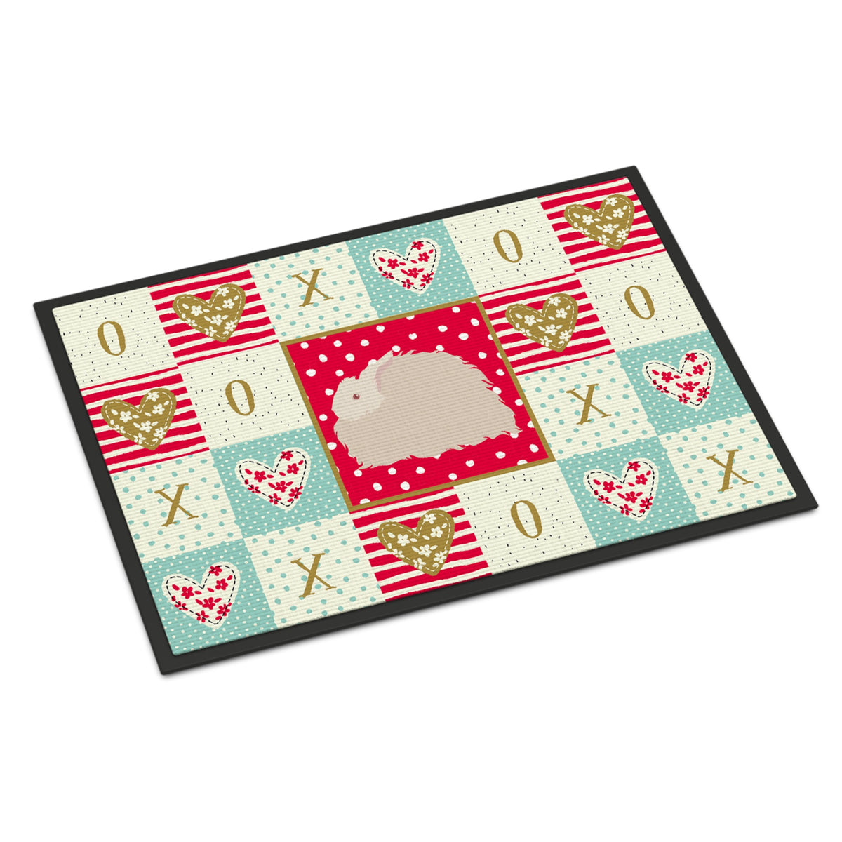 Fluffy Angora Rabbit Love Indoor Or Outdoor Mat 18X27