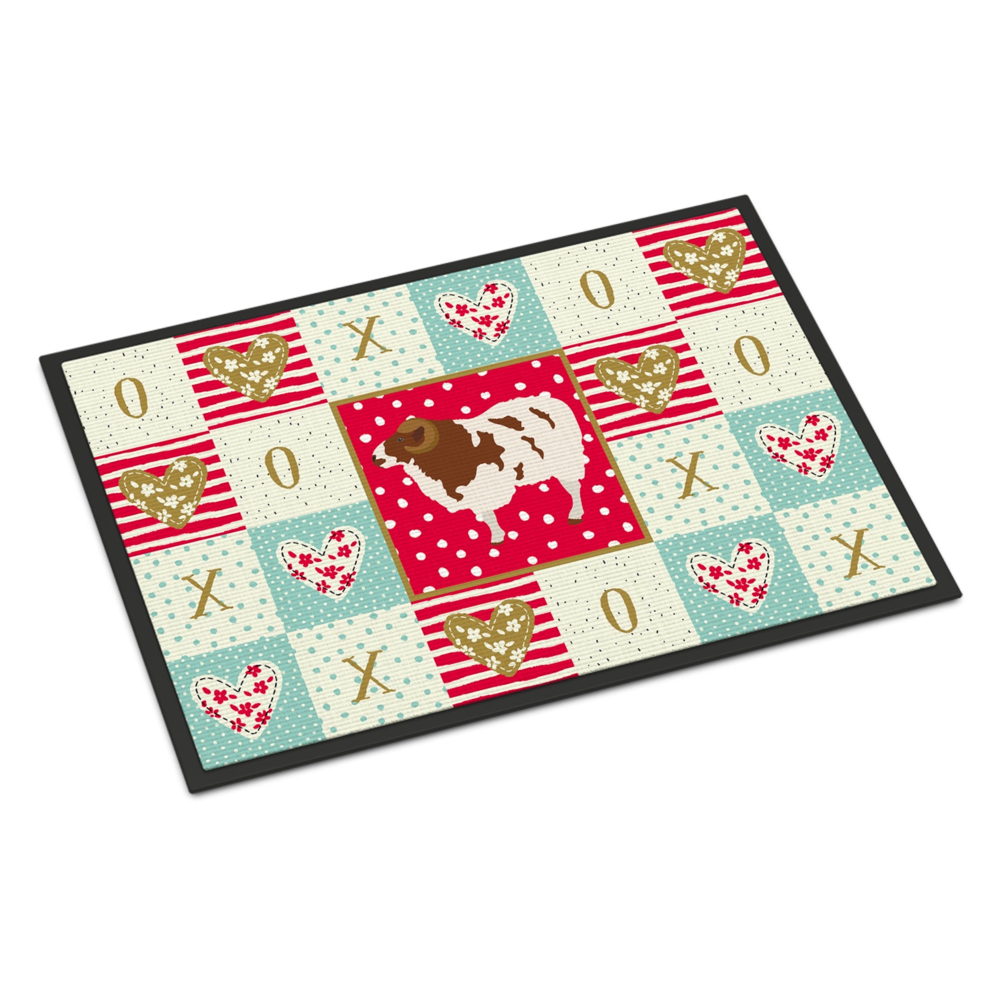 Jacob Sheep Love Indoor Or Outdoor Mat 18X27