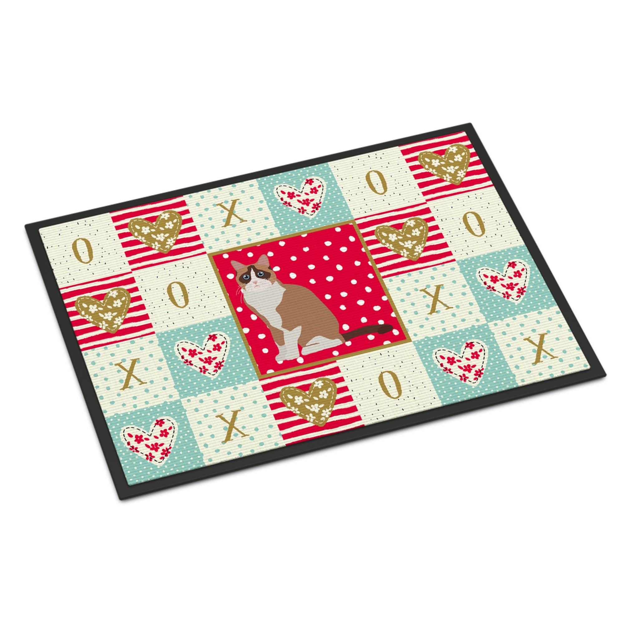 Snowshoe #2 Cat Love Indoor Or Outdoor Mat 18X27