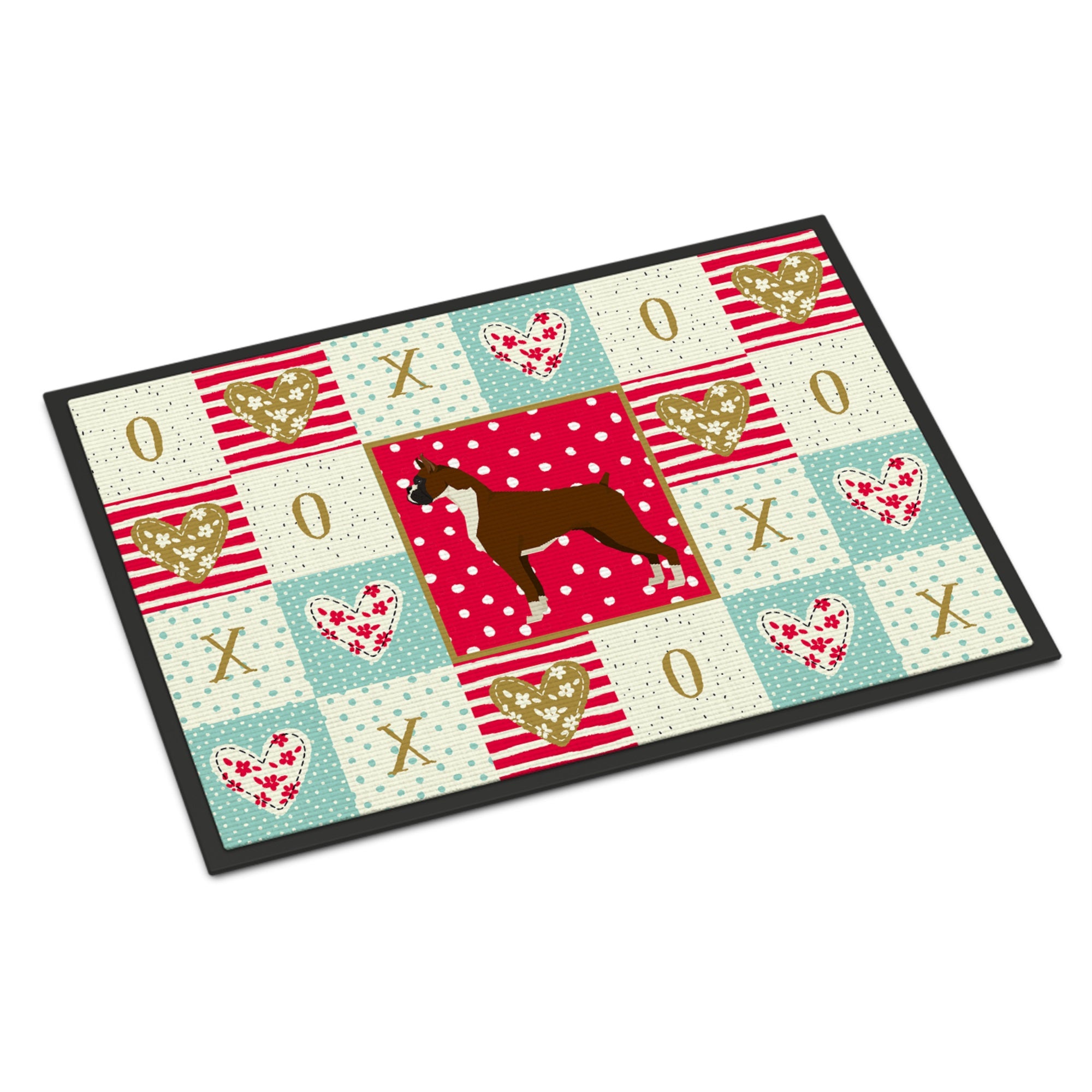 Boxer Love Indoor Or Outdoor Mat 18X27