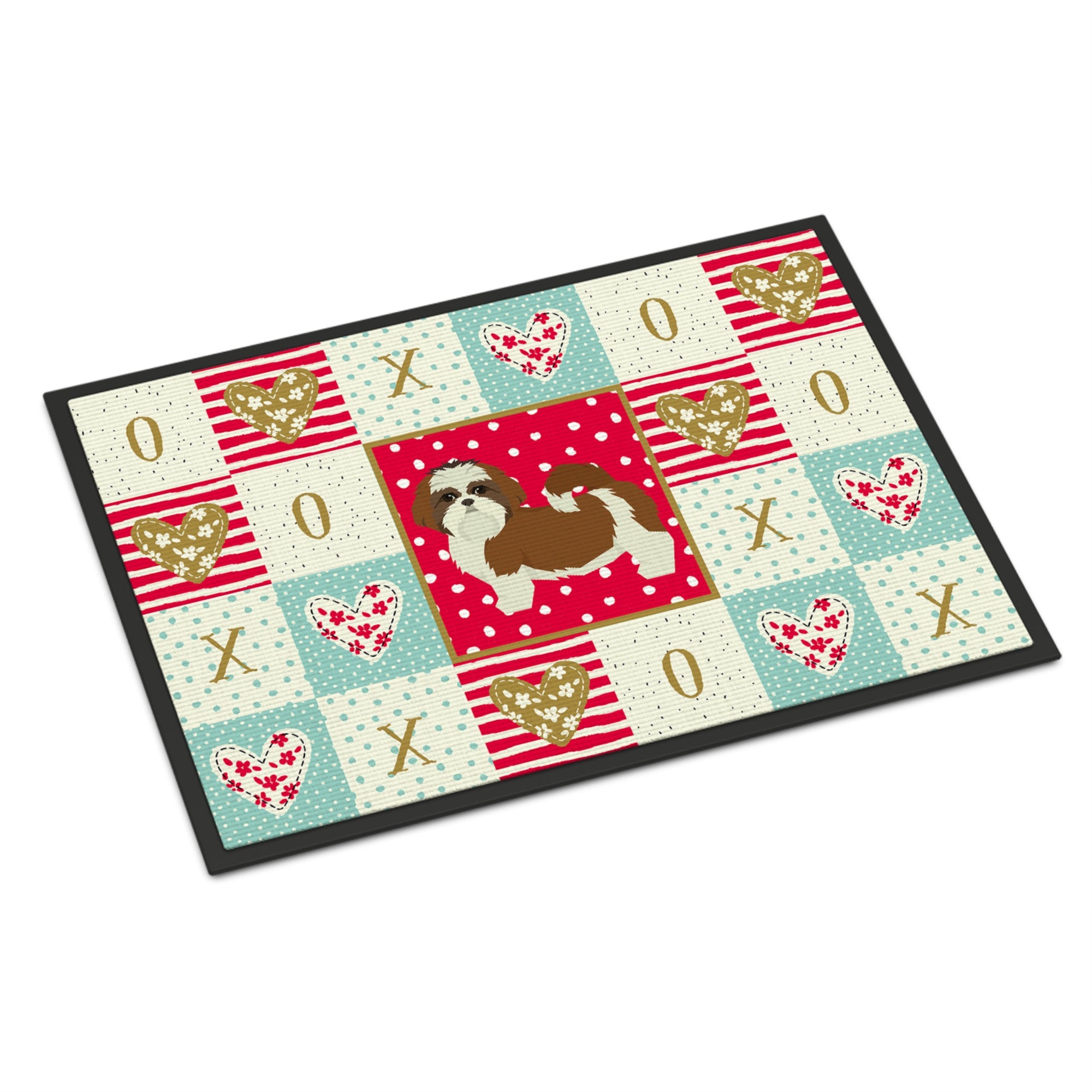 Shih Tzu Love Indoor Or Outdoor Mat 18X27