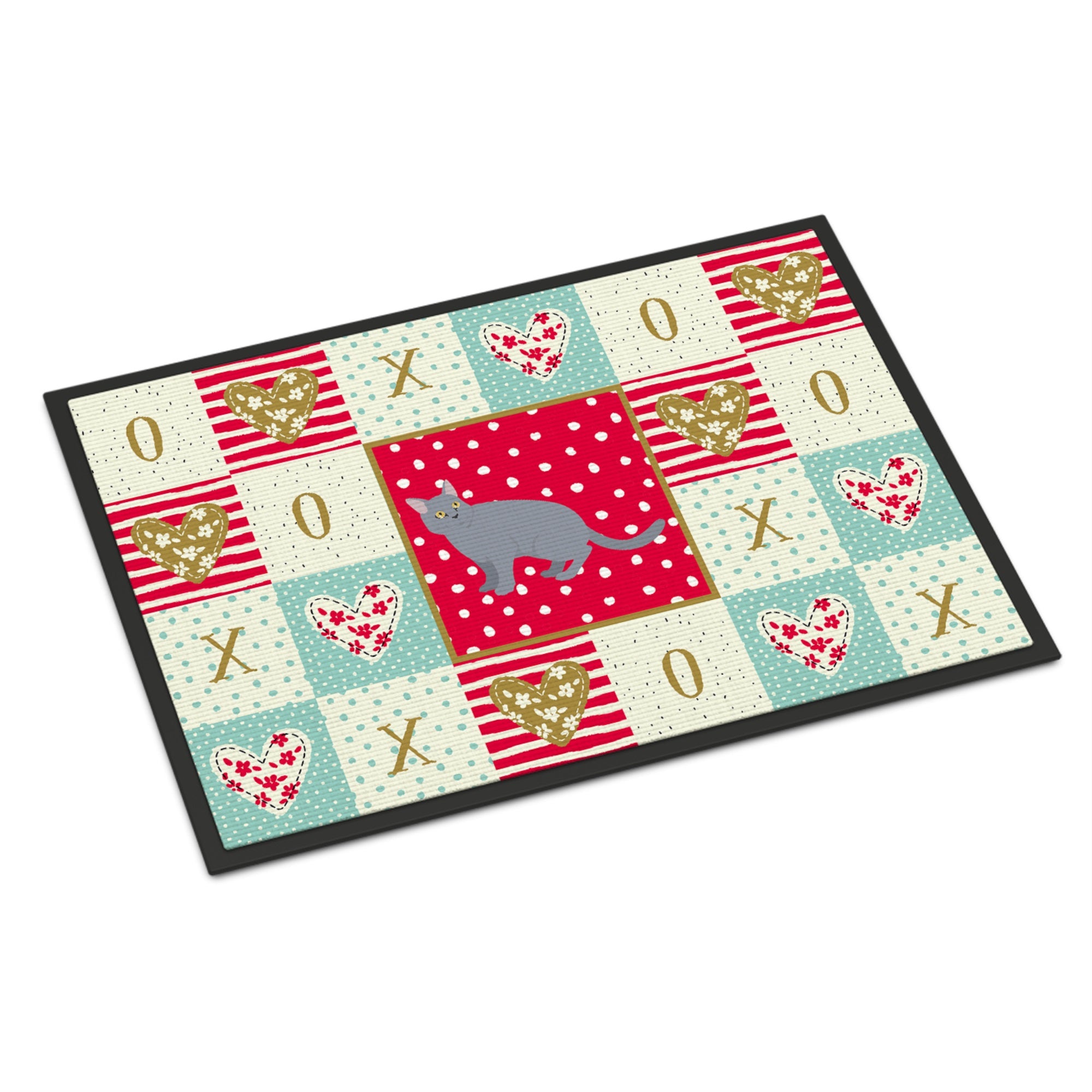 European Shorthair #3 Cat Love Indoor Or Outdoor Mat 18X27