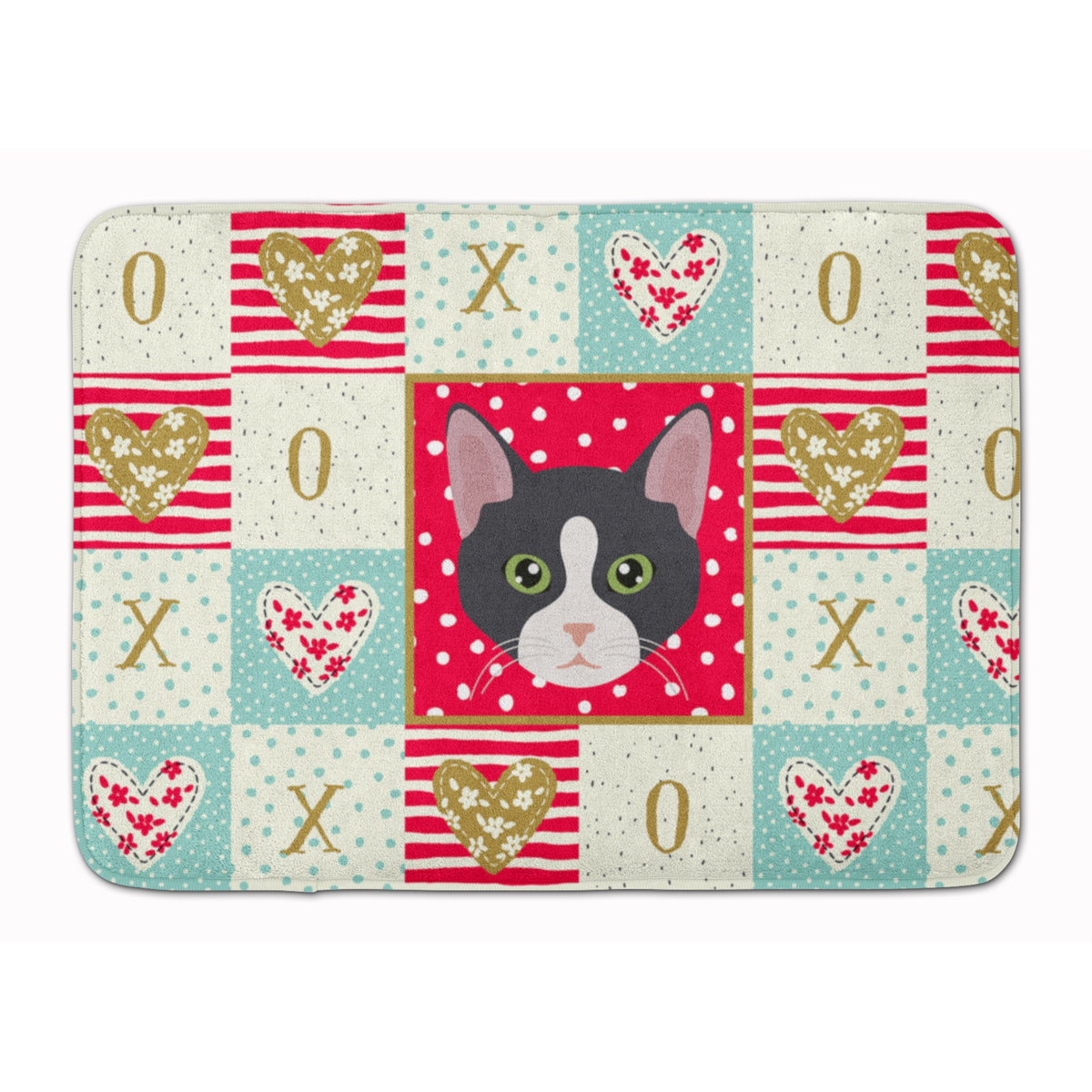 American Polydactyl Cat Love Machine Washable Memory Foam Mat