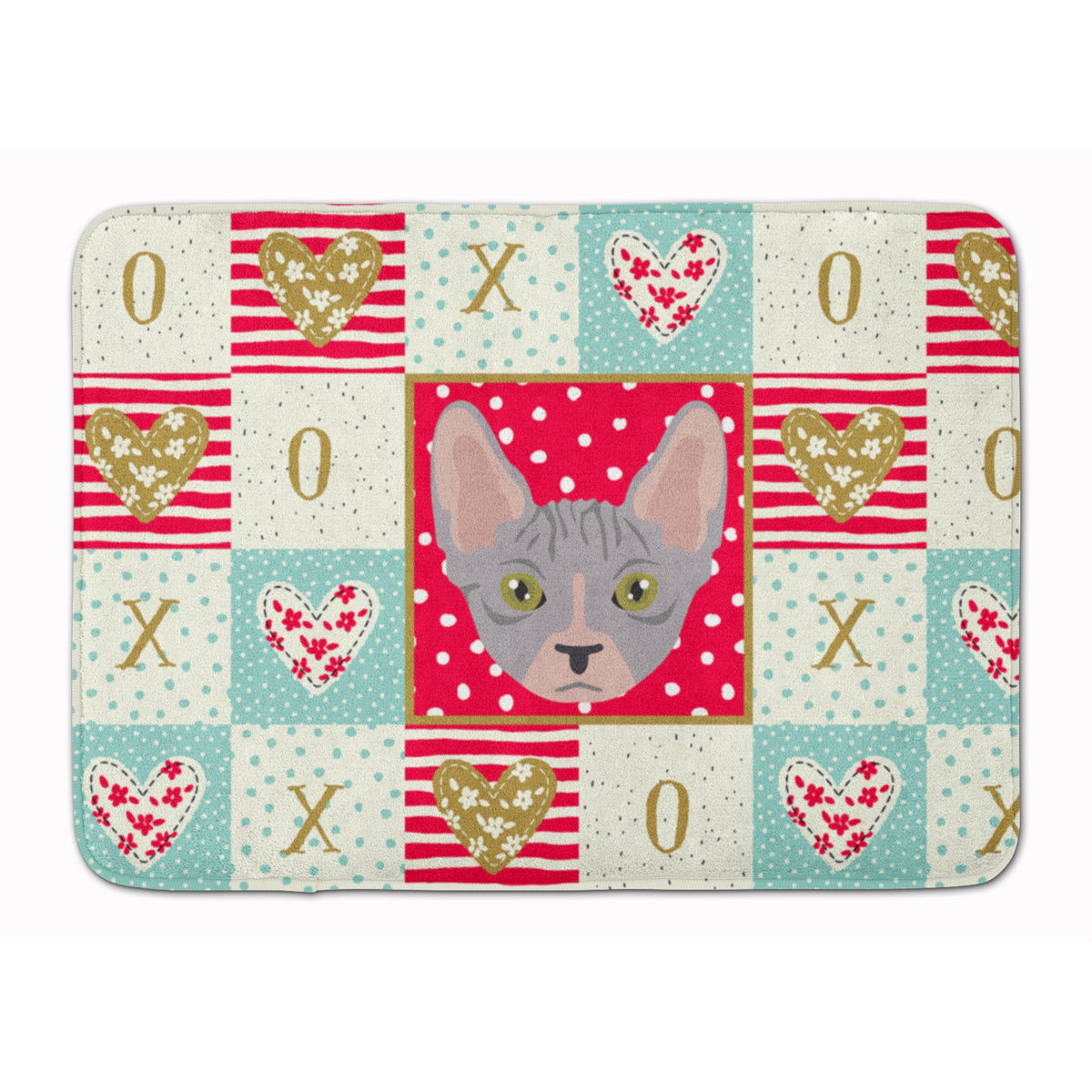 Bambino Cat Love Machine Washable Memory Foam Mat