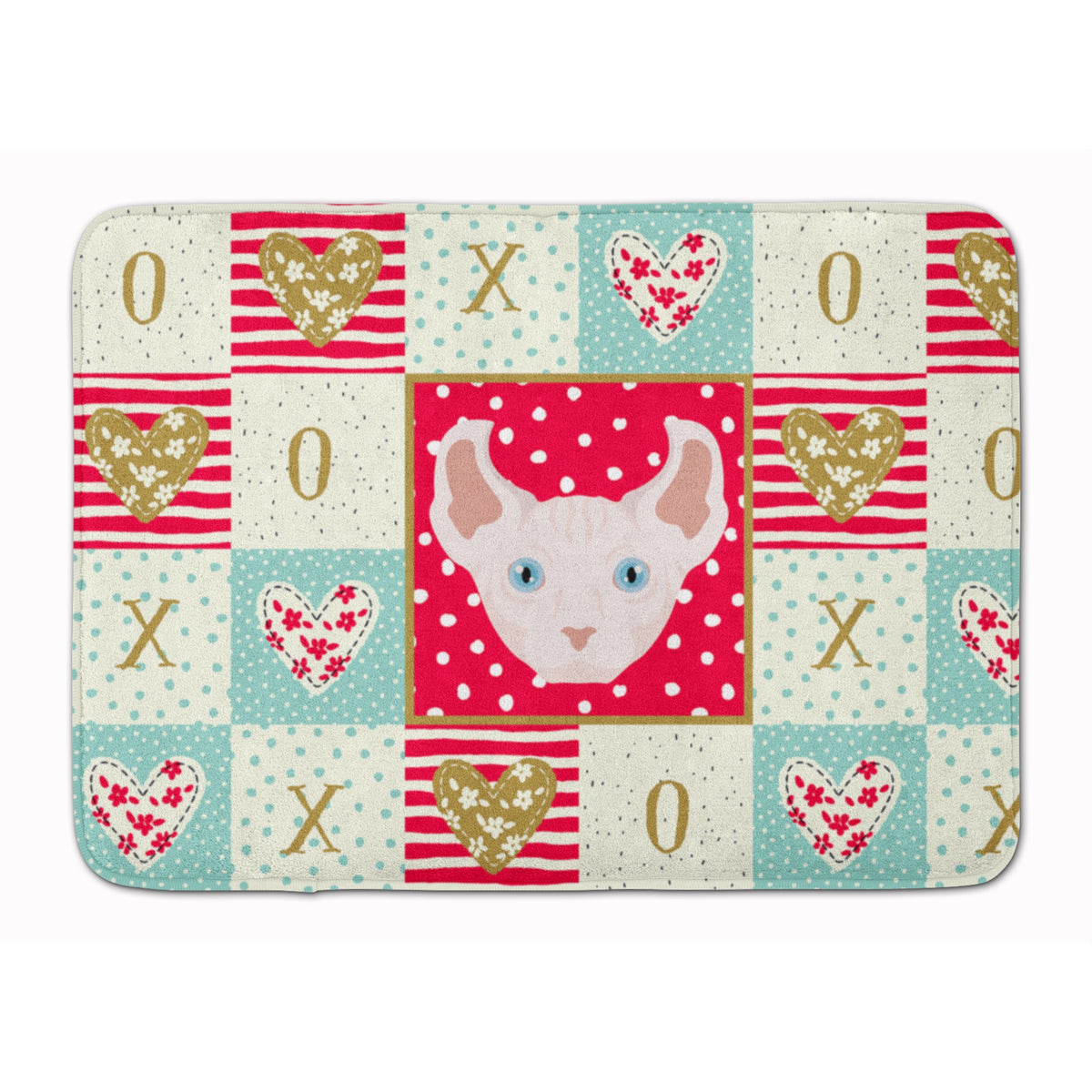 Dwelf Cat Love Machine Washable Memory Foam Mat