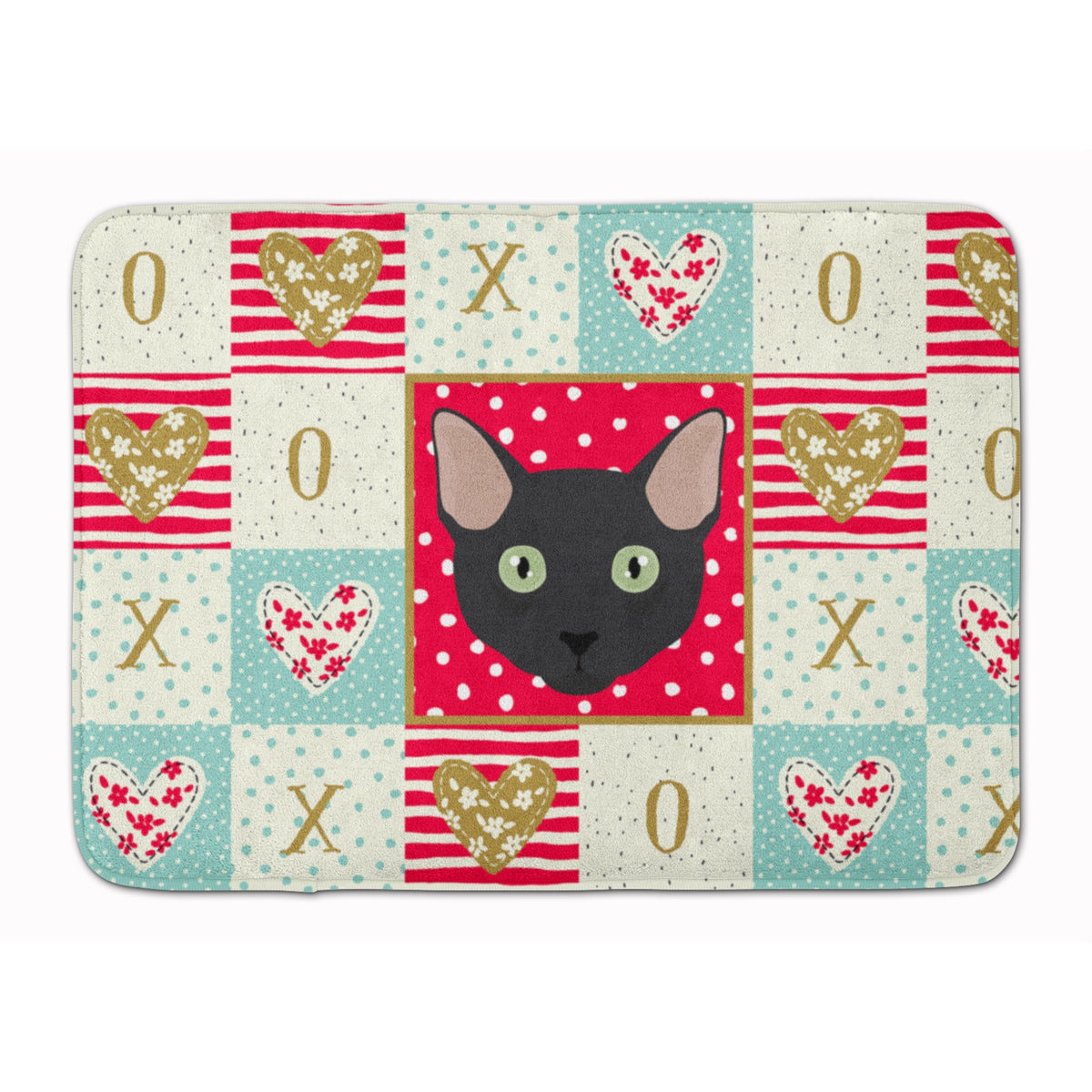 Mandalay Cat Love Machine Washable Memory Foam Mat