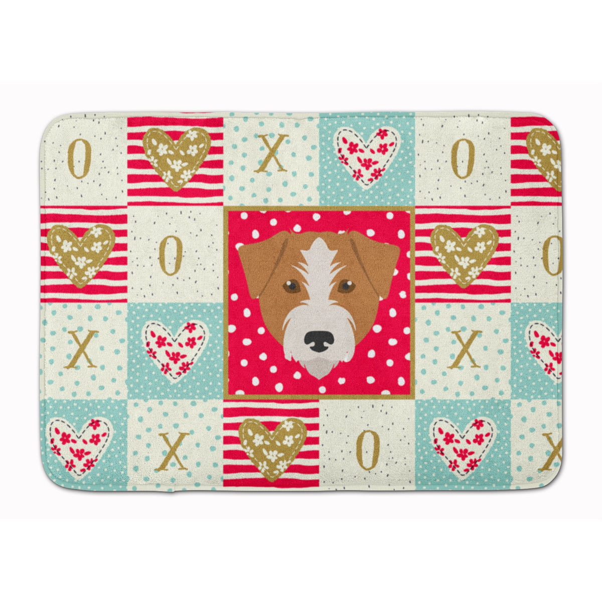 Kromfohrlander Love Machine Washable Memory Foam Mat