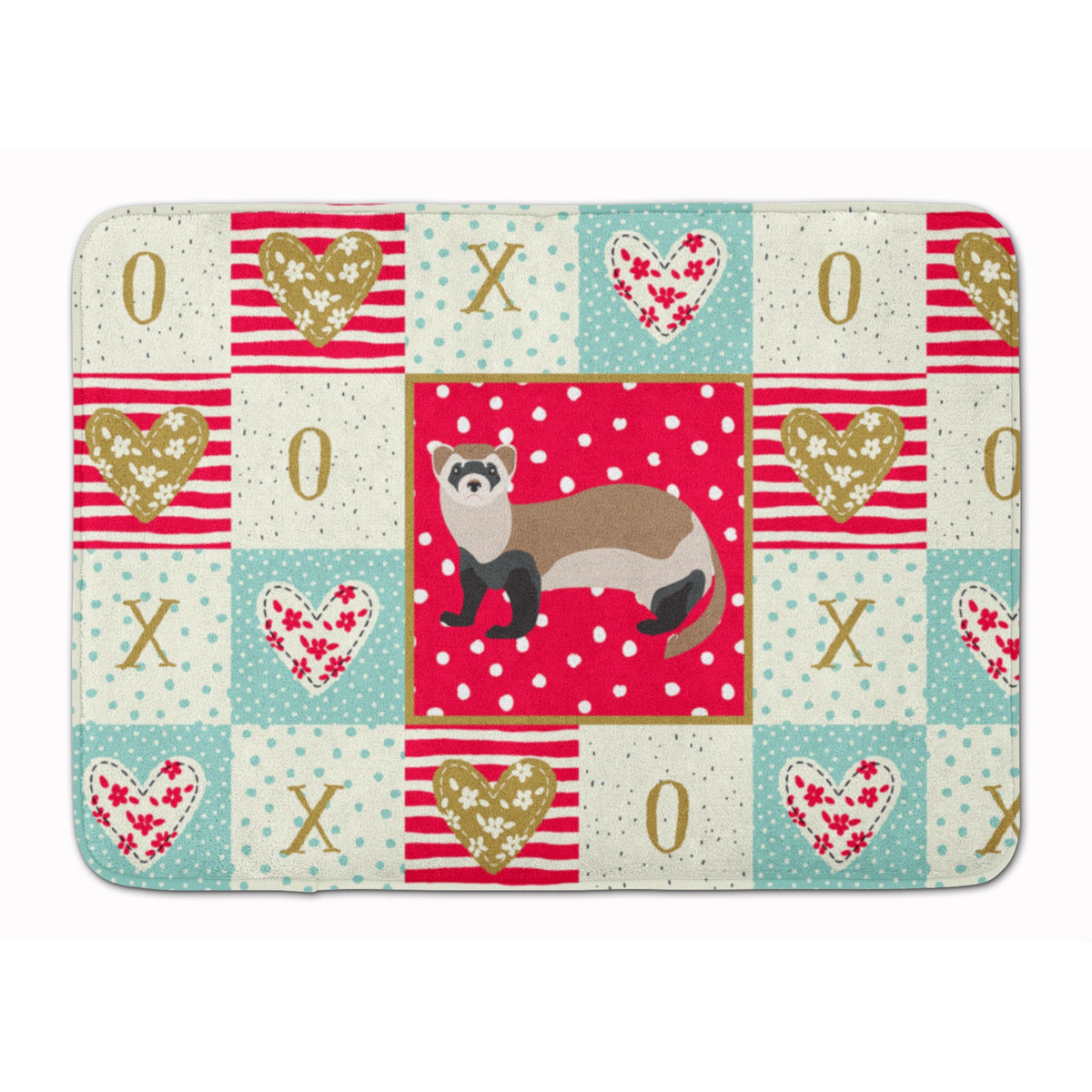 Ferret Love Machine Washable Memory Foam Mat