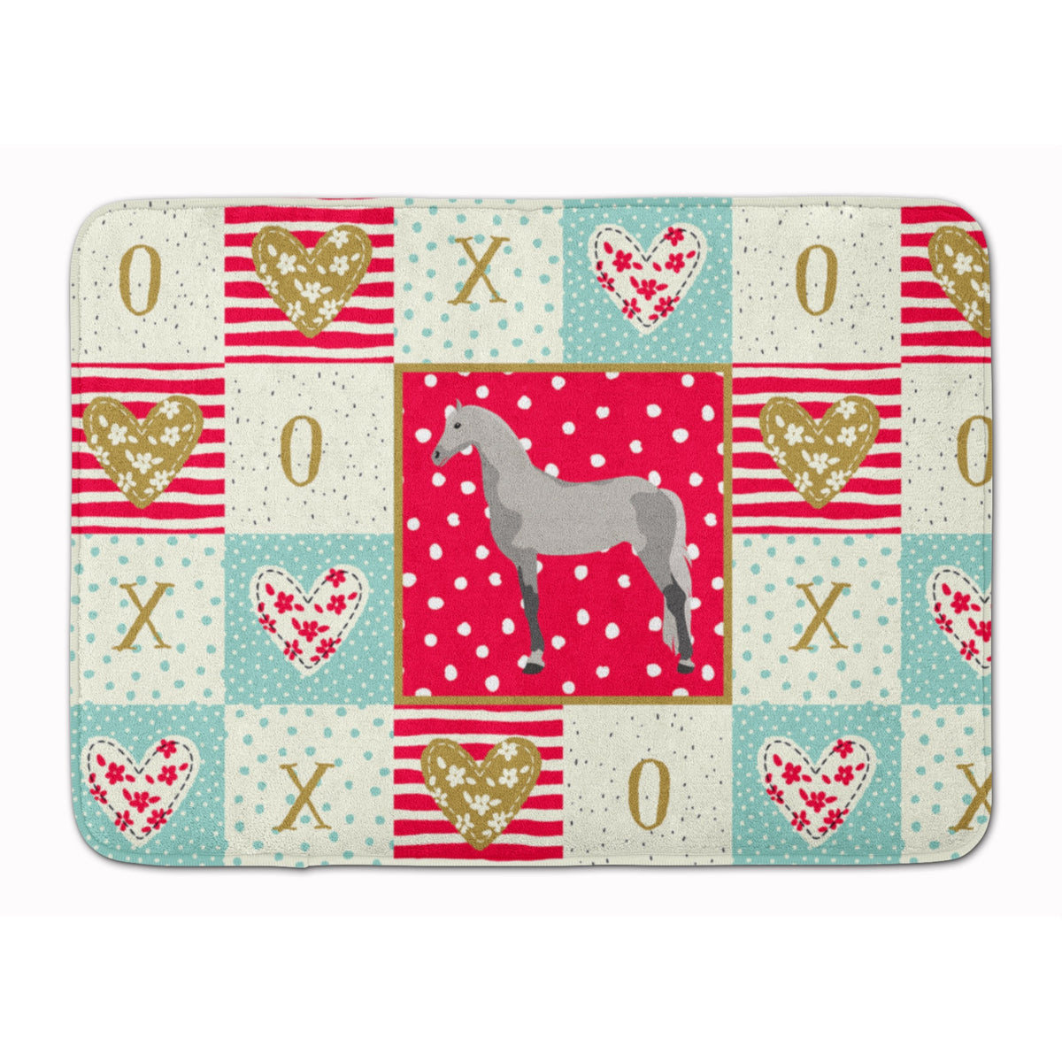 Orlov Trotter Horse Love Machine Washable Memory Foam Mat
