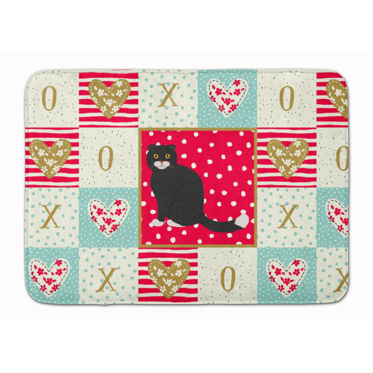 Foldex Exotic Fold #2 Cat Love Machine Washable Memory Foam Mat