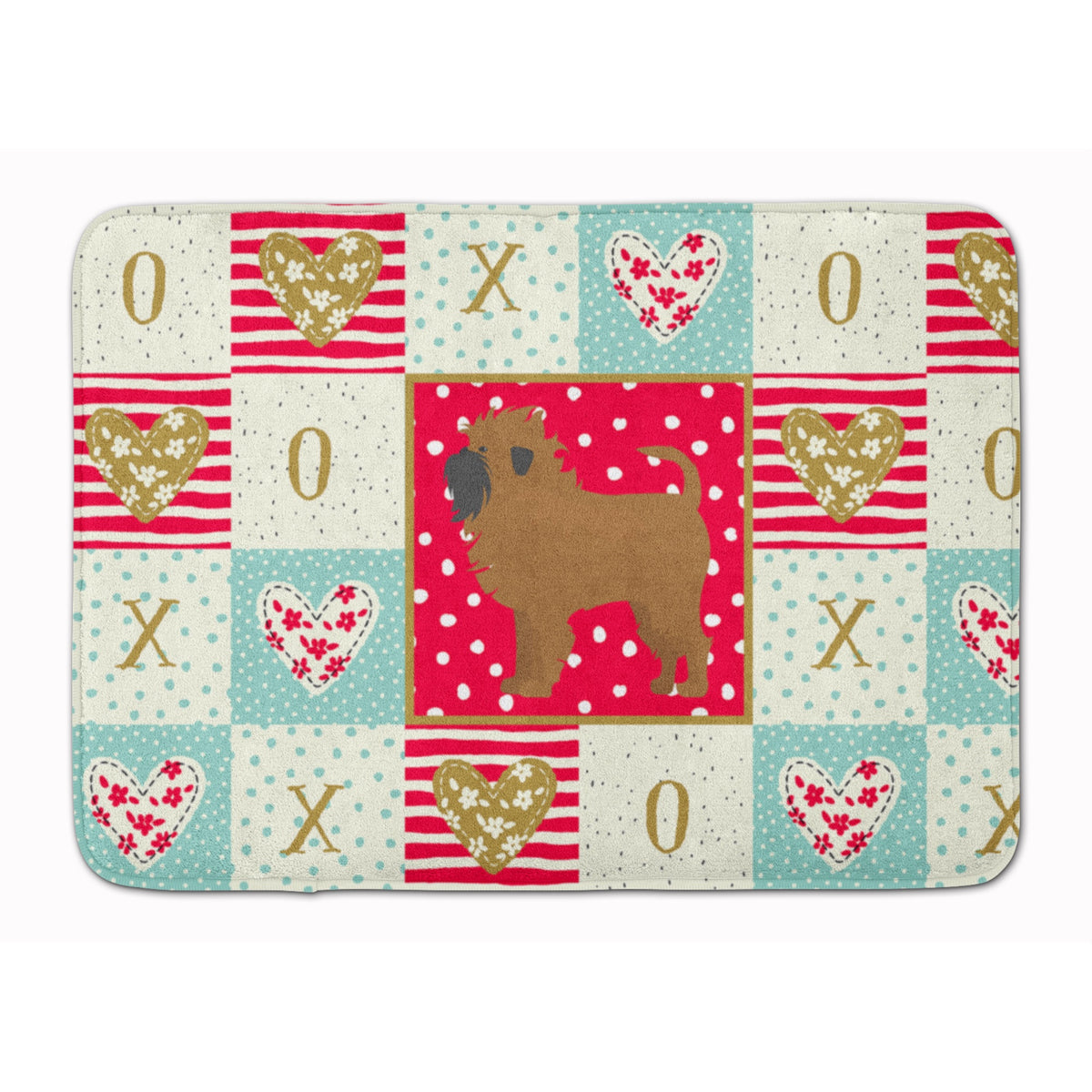 Affenpinscher #1 Love Machine Washable Memory Foam Mat