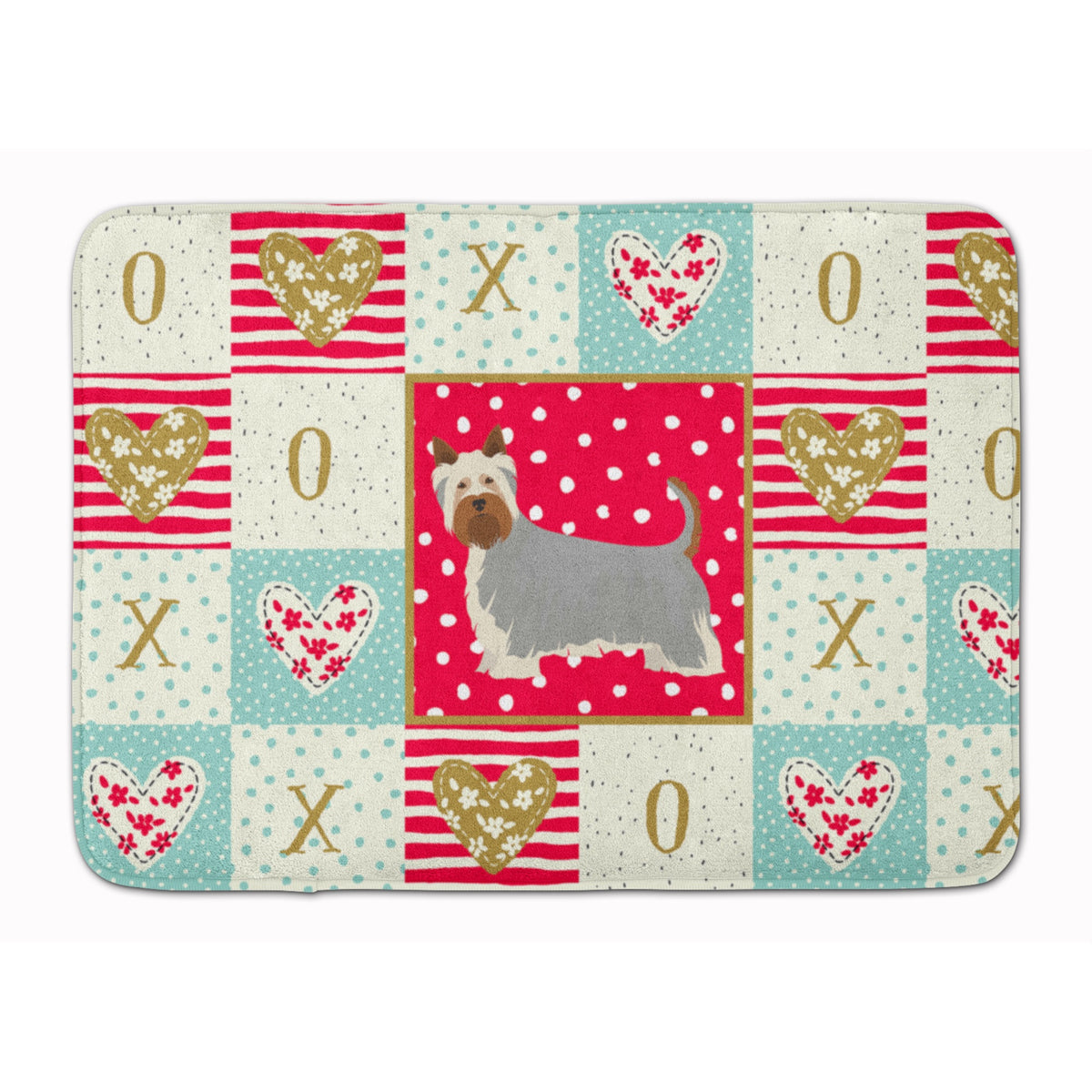 Australian Silky Terrier #2 Love Machine Washable Memory Foam Mat