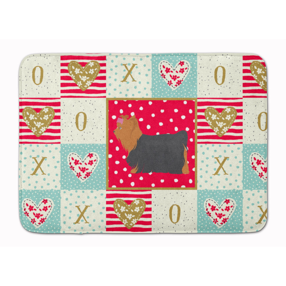 Yorkshire Terrier #1 Love Machine Washable Memory Foam Mat