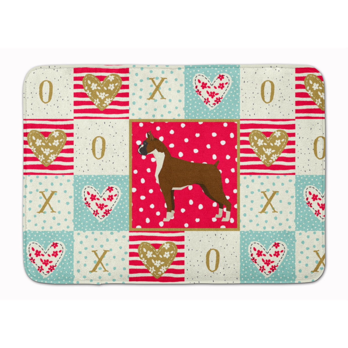 Boxer Love Machine Washable Memory Foam Mat