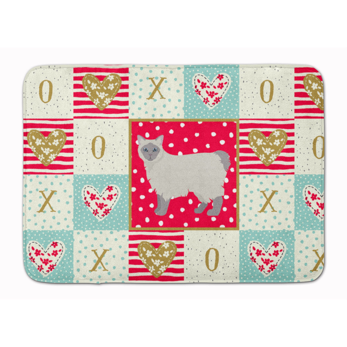 Owyhee Bob #1 Cat Love Machine Washable Memory Foam Mat