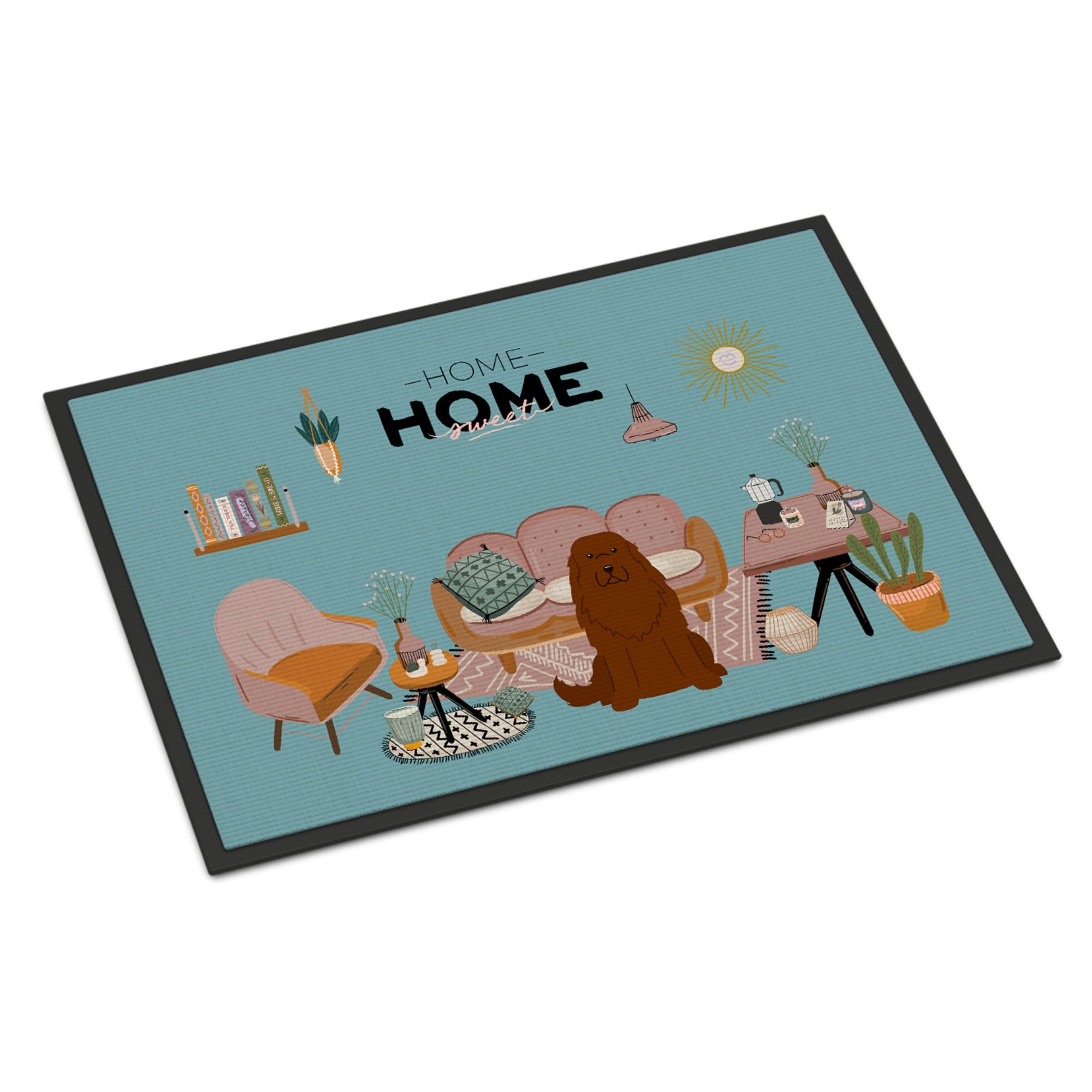Caucasian Shepherd Dog Sweet Home Indoor Or Outdoor Mat 24X36