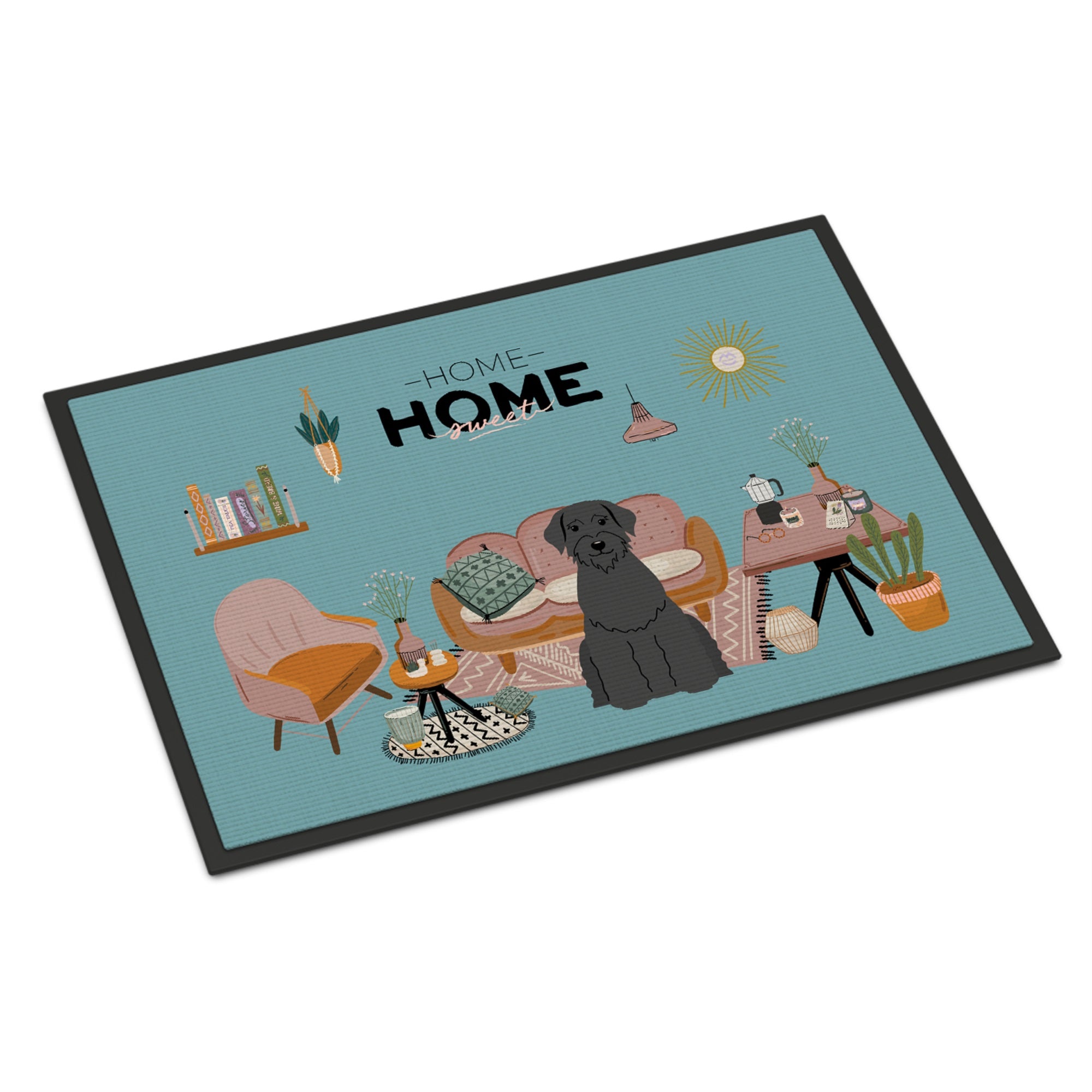 Giant Schnauzer Sweet Home Indoor Or Outdoor Mat 24X36