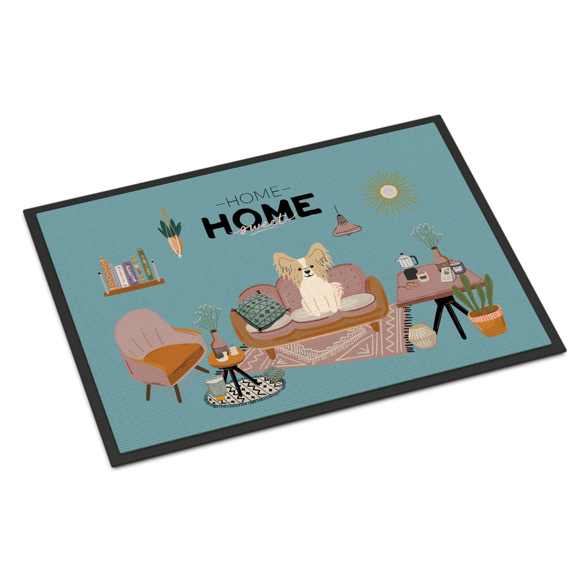 Sable White Papillon Sweet Home Indoor Or Outdoor Mat 24X36