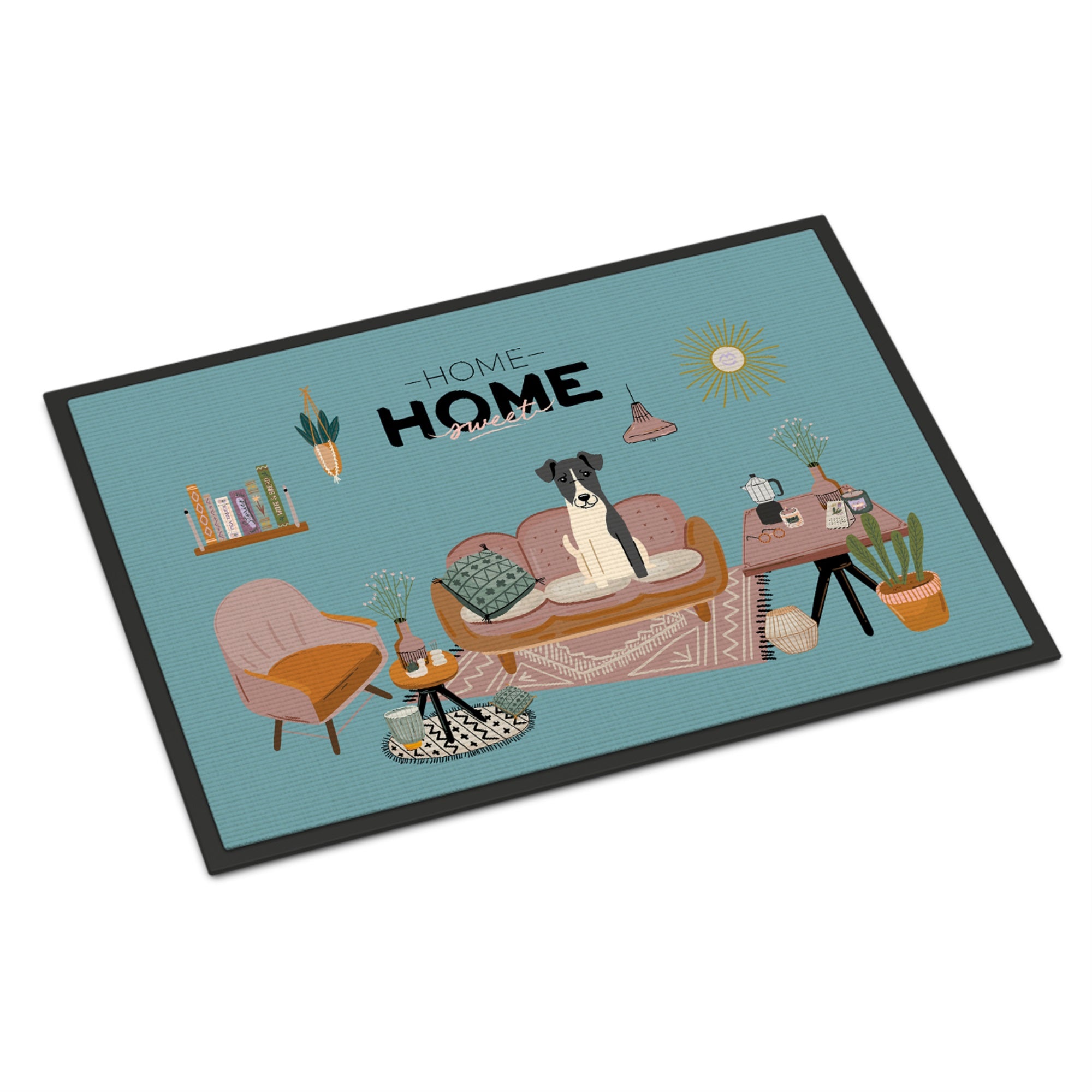 Smooth Fox Terrier Sweet Home Indoor Or Outdoor Mat 24X36