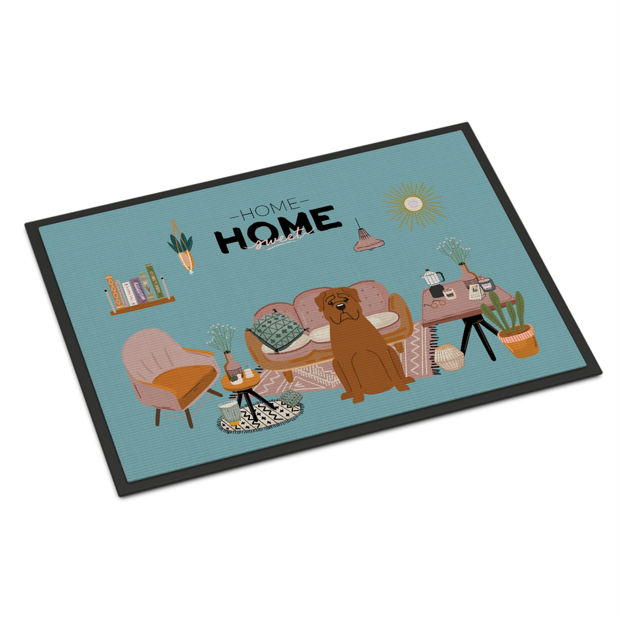 Dogue De Bourdeaux Sweet Home Indoor Or Outdoor Mat 18X27