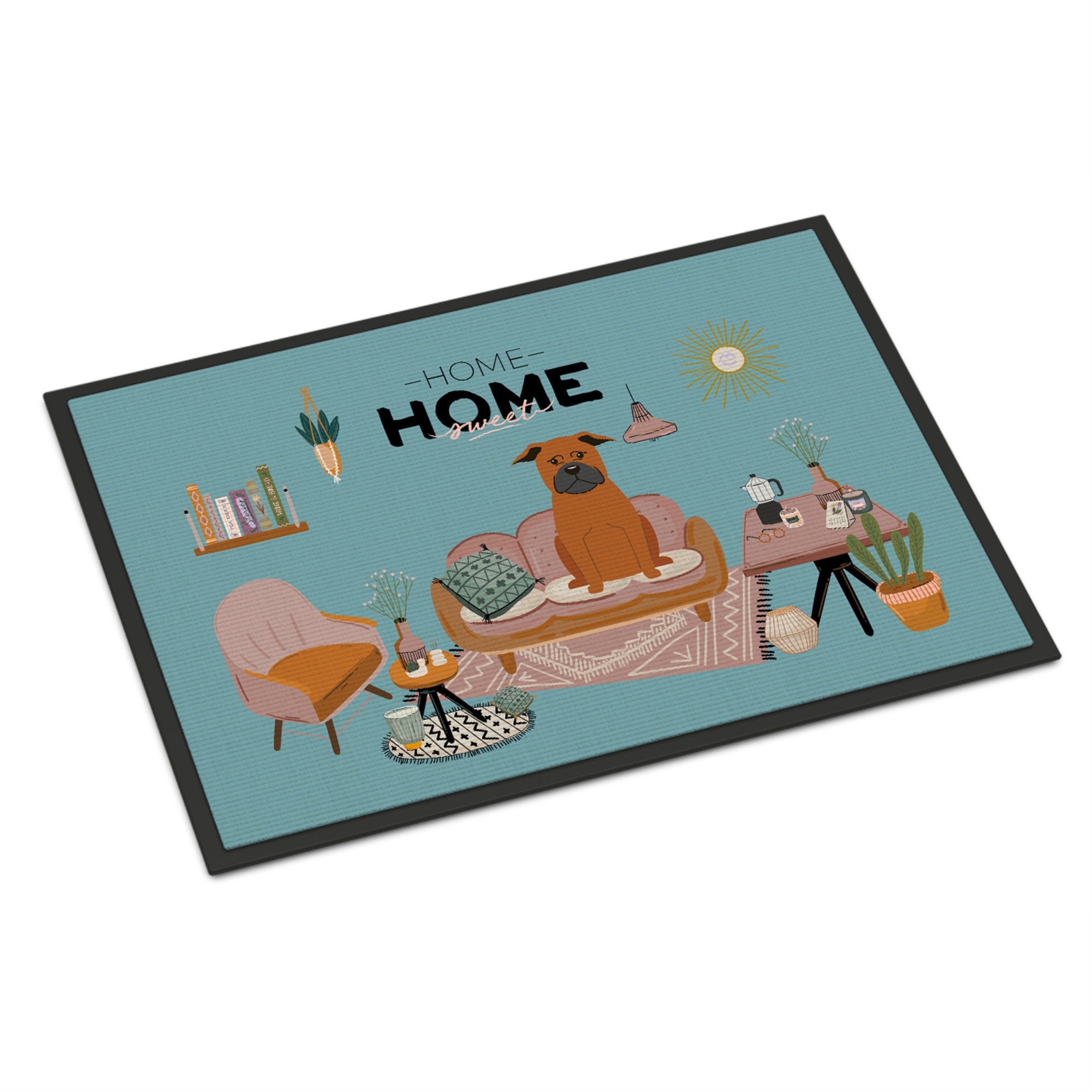 Chinese Chongqing Dog Sweet Home Indoor Or Outdoor Mat 18X27