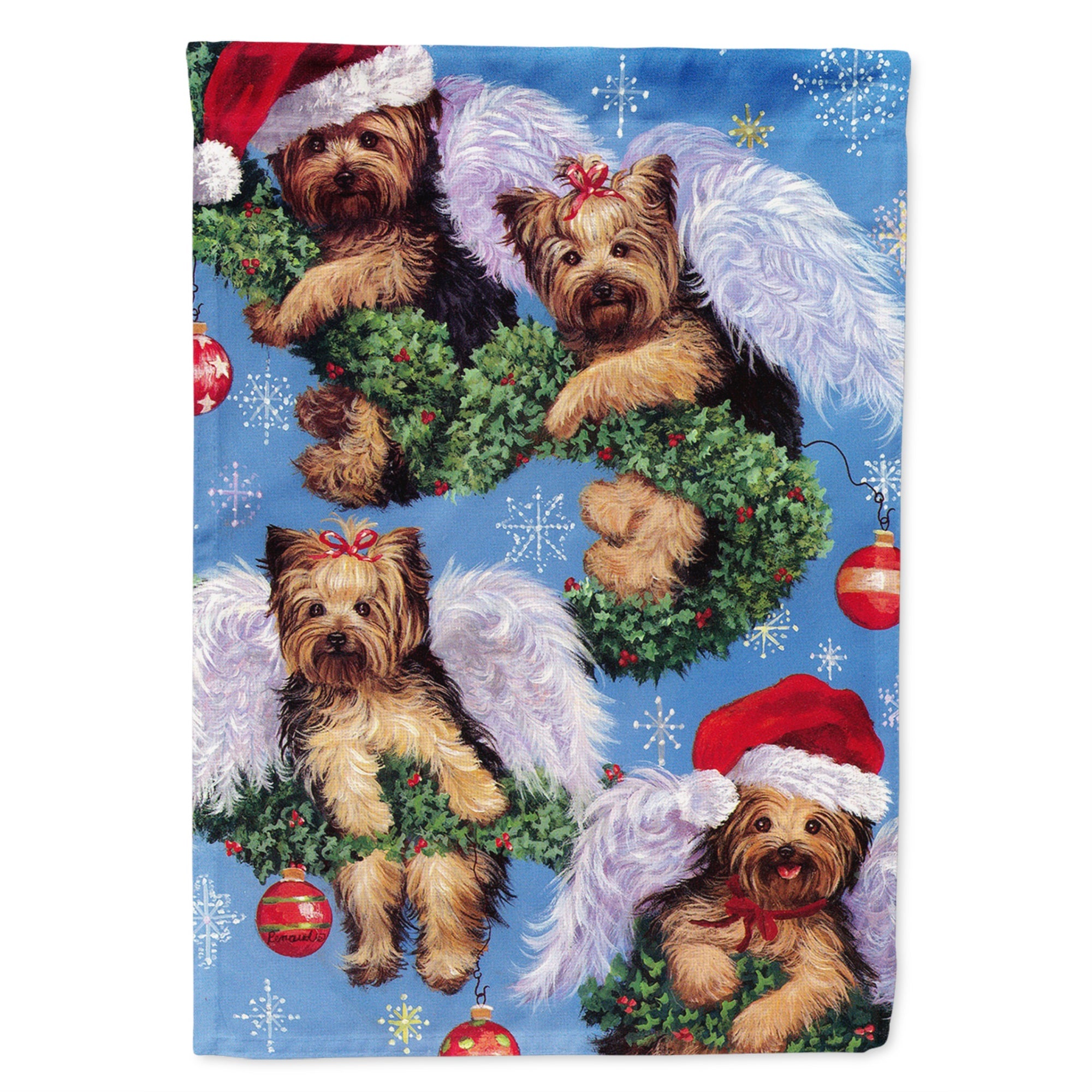 Yorike Christmas Angels Everywhere Flag Canvas House Size