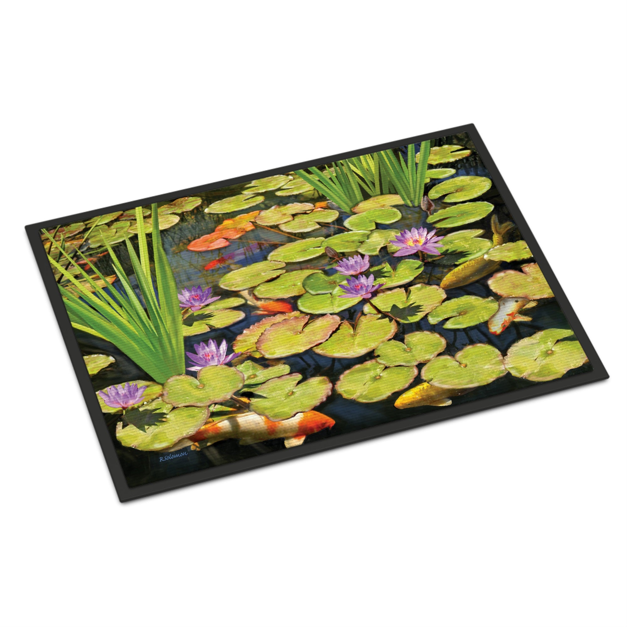 Koi Pond Ii Indoor Or Outdoor Mat 24X36