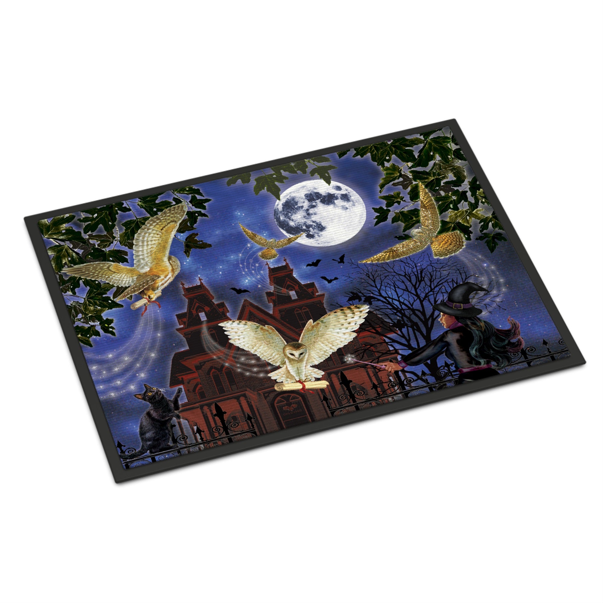 Halloween Owl Express Indoor Or Outdoor Mat 24X36