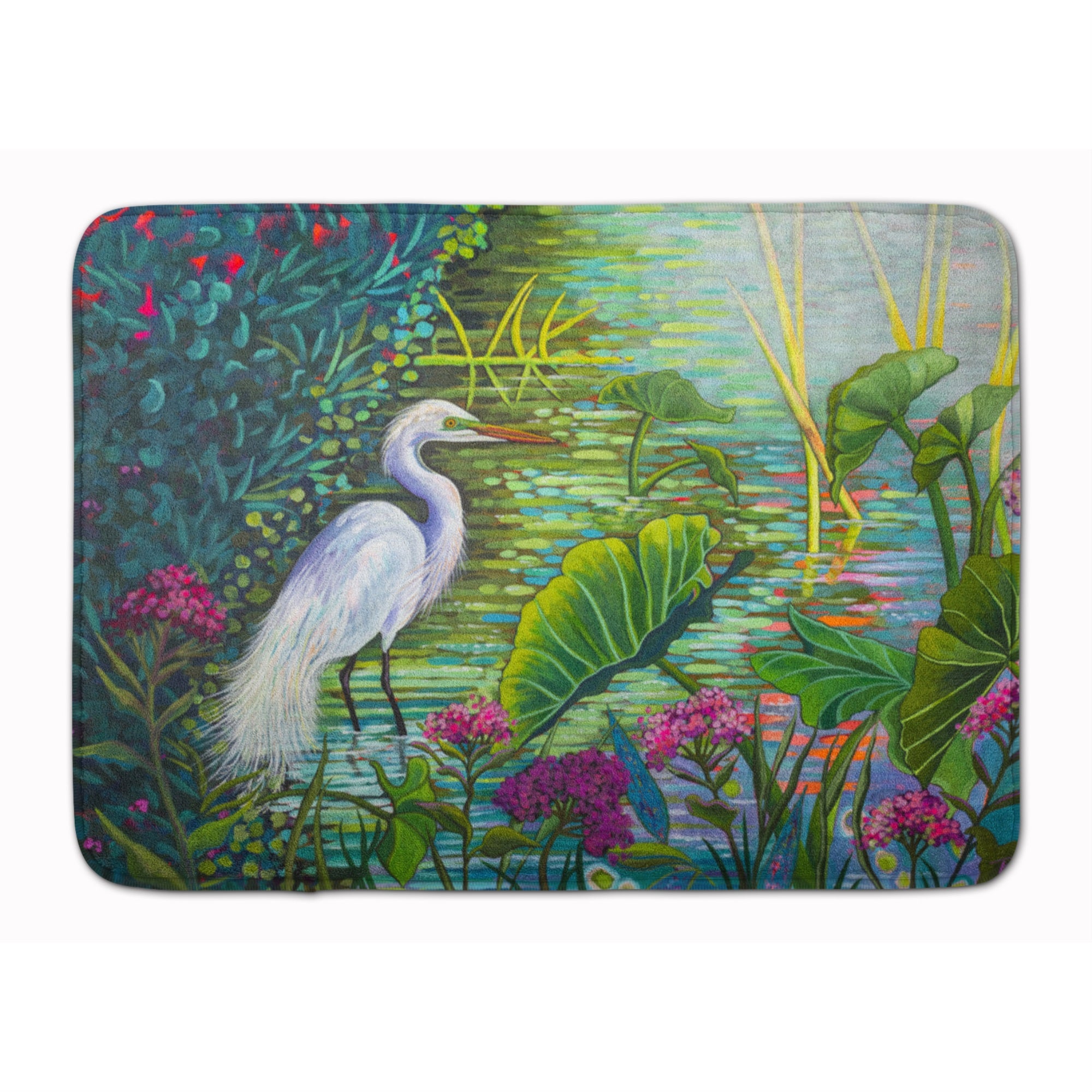 Testing The Waters Heron Machine Washable Memory Foam Mat