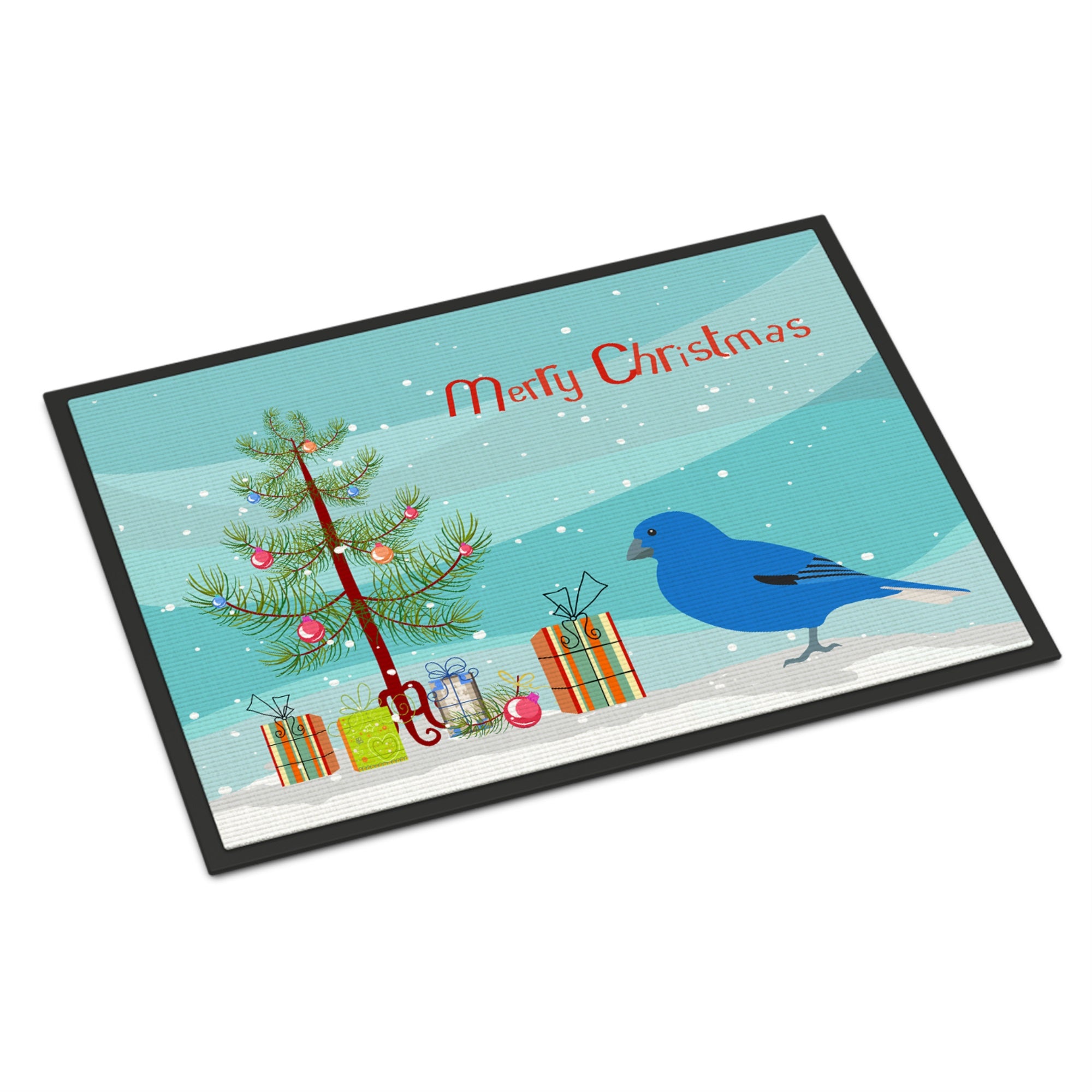 Bunting Merry Christmas Indoor Or Outdoor Mat 18X27