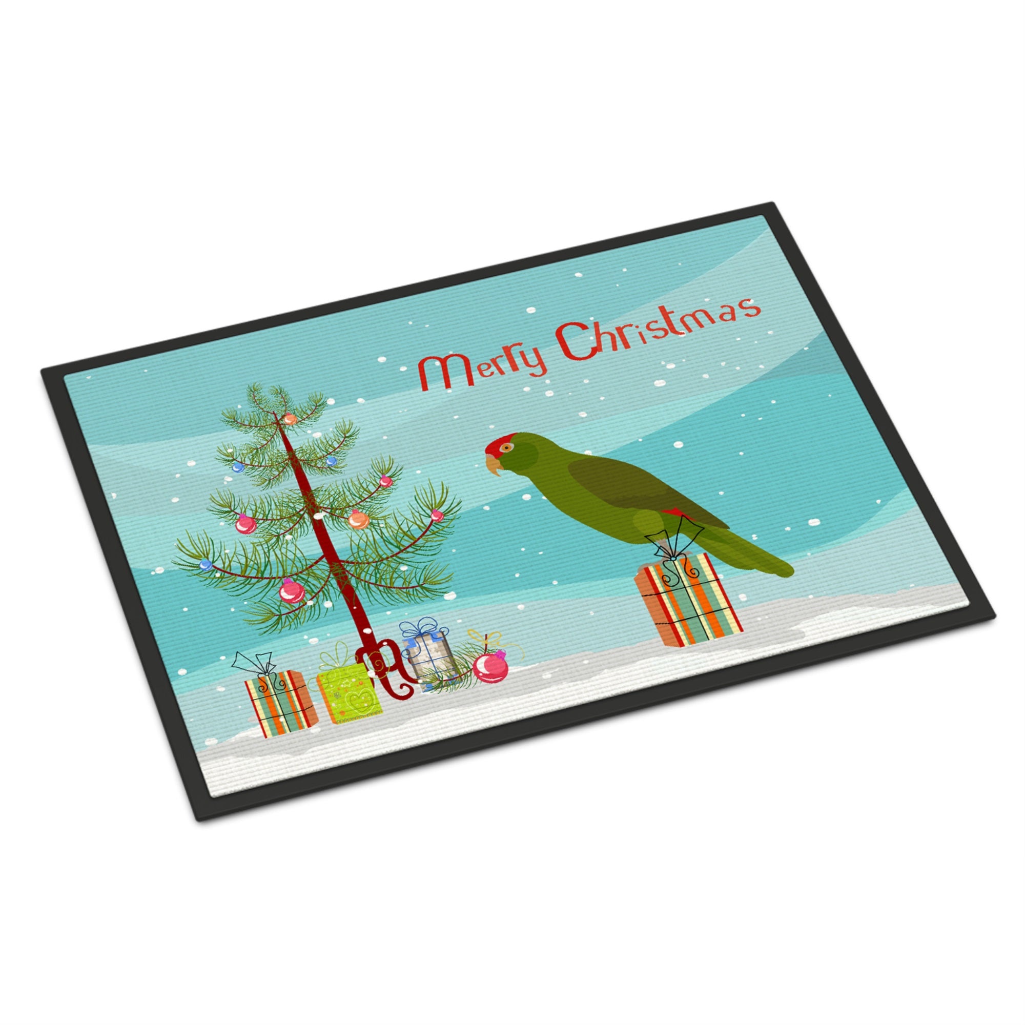 Amazon Parrot Merry Christmas Indoor Or Outdoor Mat 18X27
