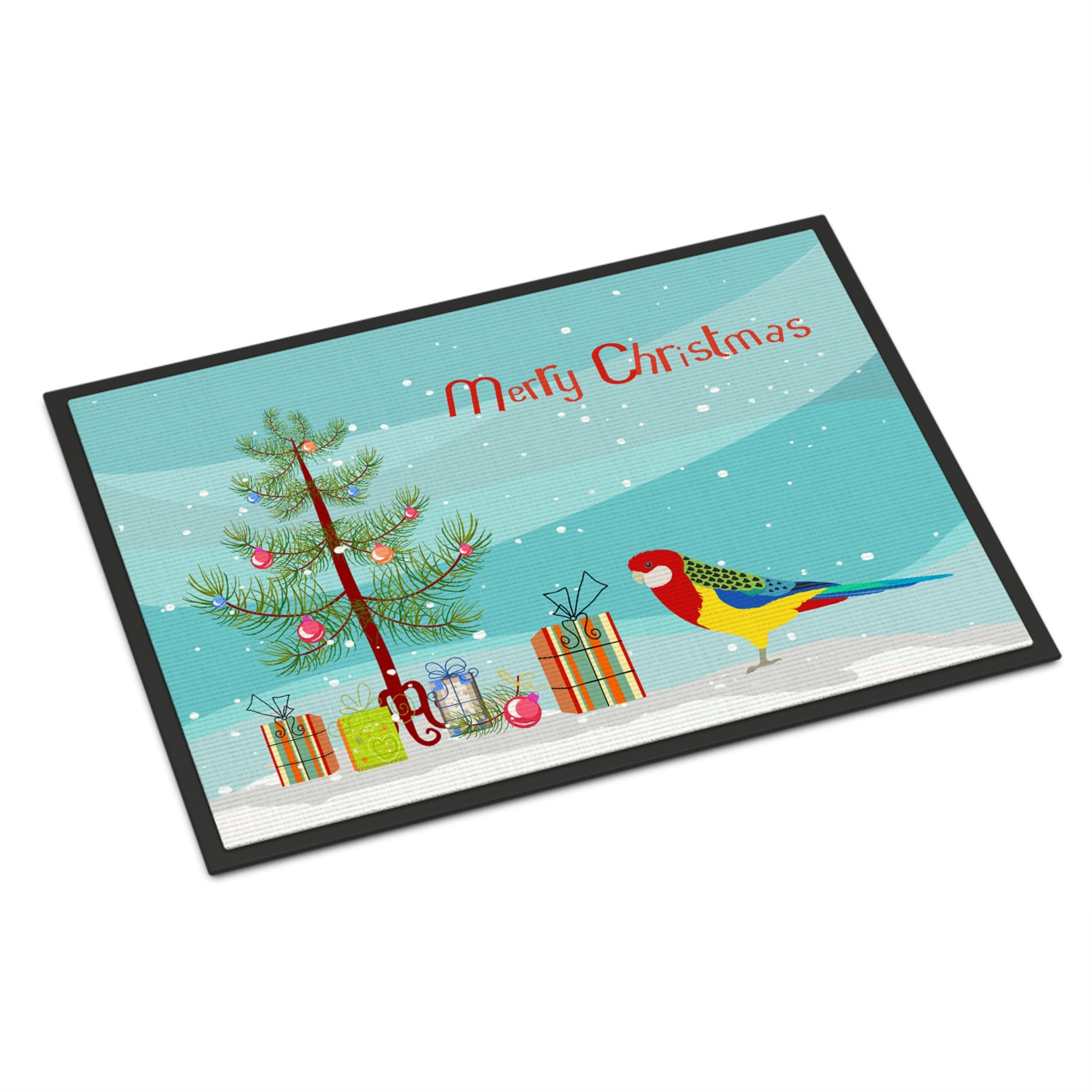 Rosella Merry Christmas Indoor Or Outdoor Mat 18X27