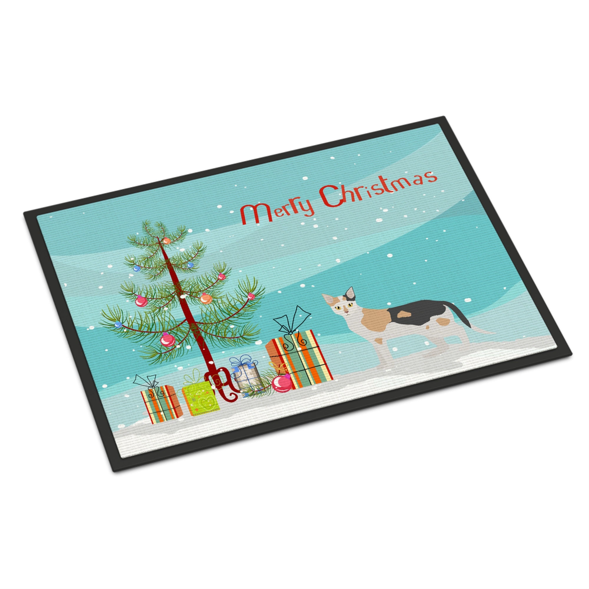 Malayan #1 Cat Merry Christmas Indoor Or Outdoor Mat 24X36