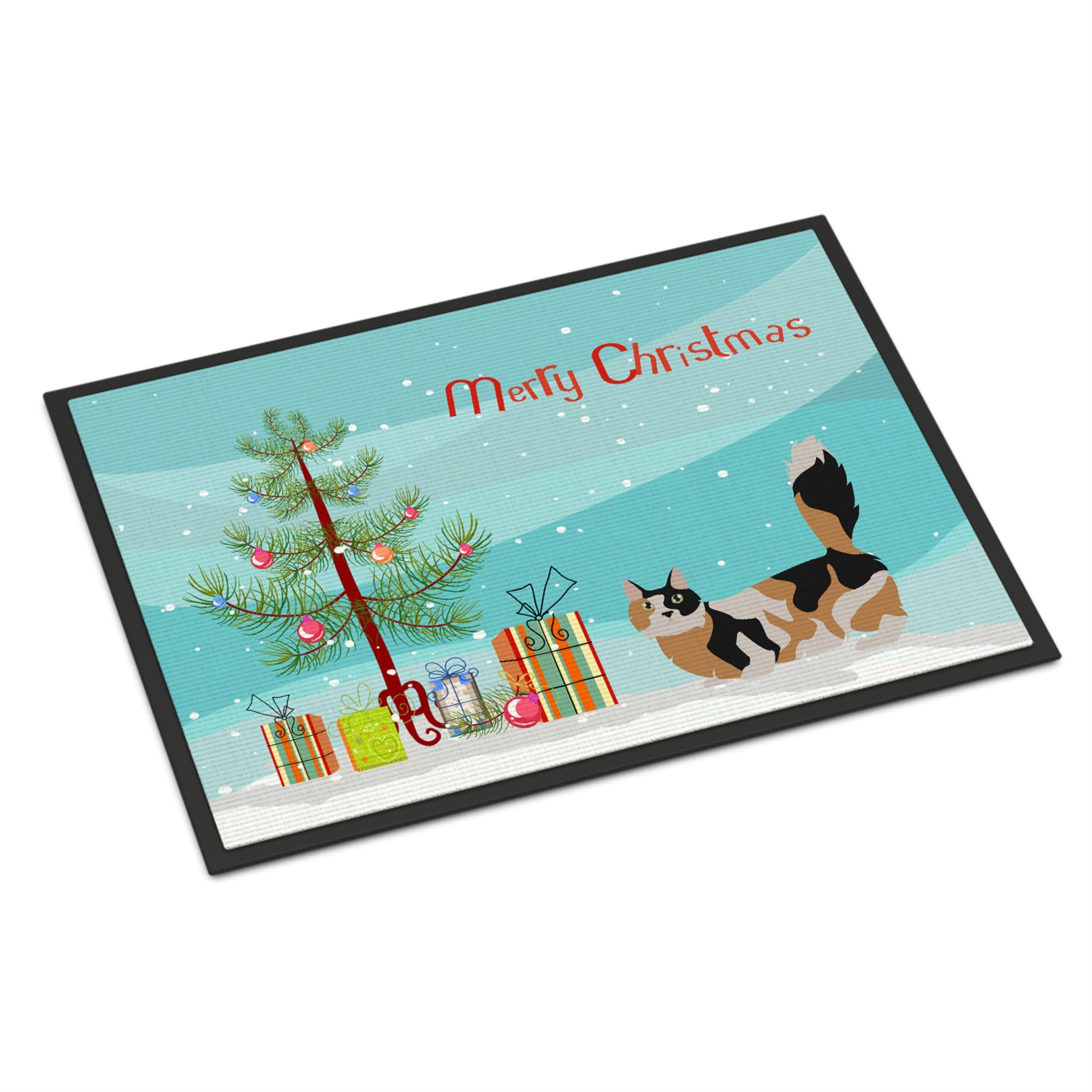 Munchkin #3 Cat Merry Christmas Indoor Or Outdoor Mat 24X36