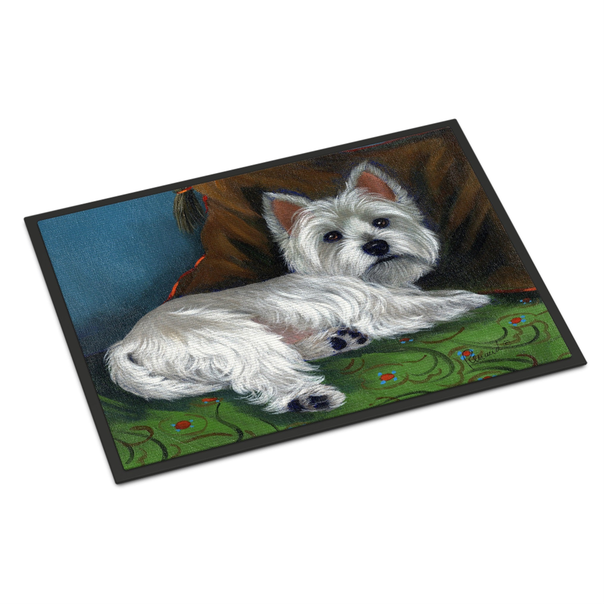 Westie Wake Up Indoor Or Outdoor Mat 24X36