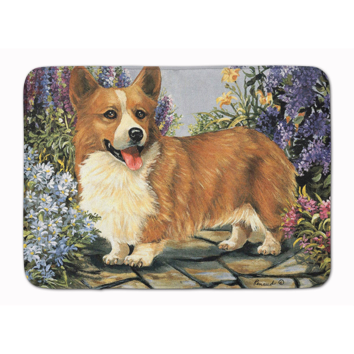 Corgi Garden Georgi Machine Washable Memory Foam Mat