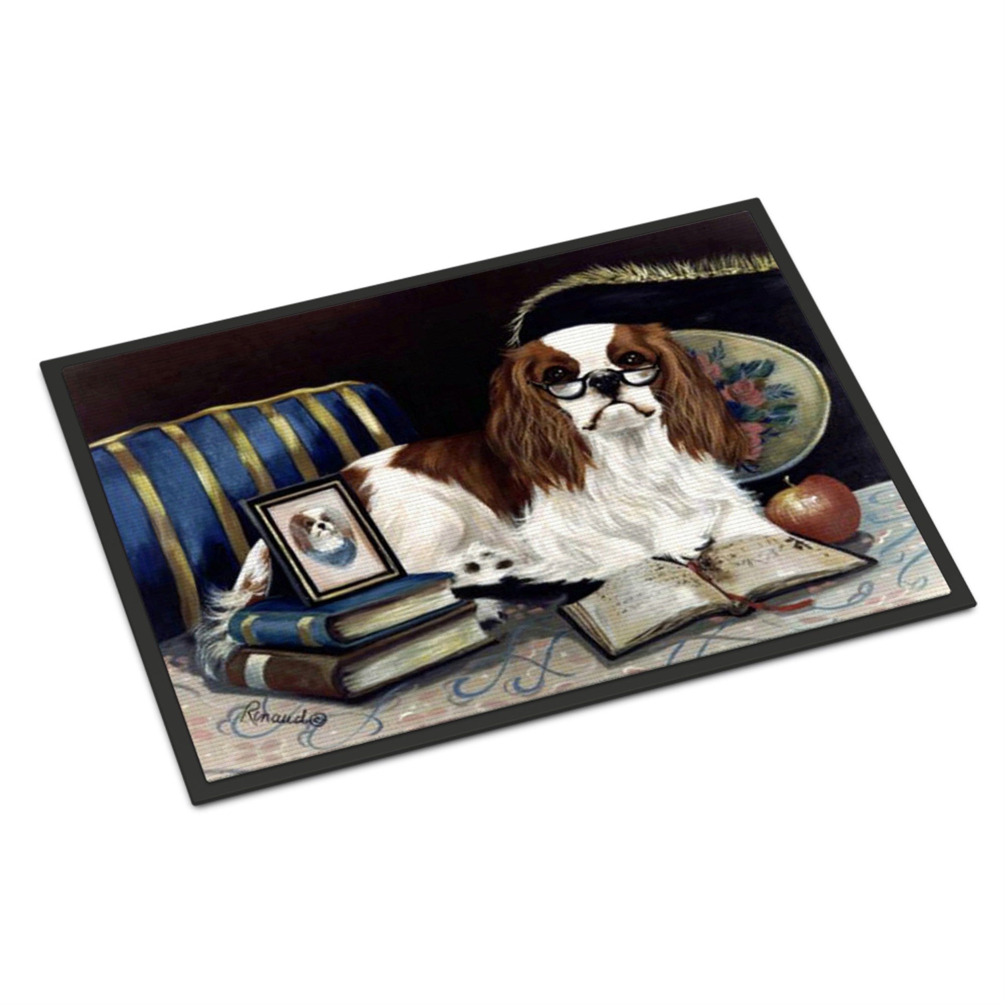Cavalier Spaniel Perfect Student Indoor Or Outdoor Mat 18X27