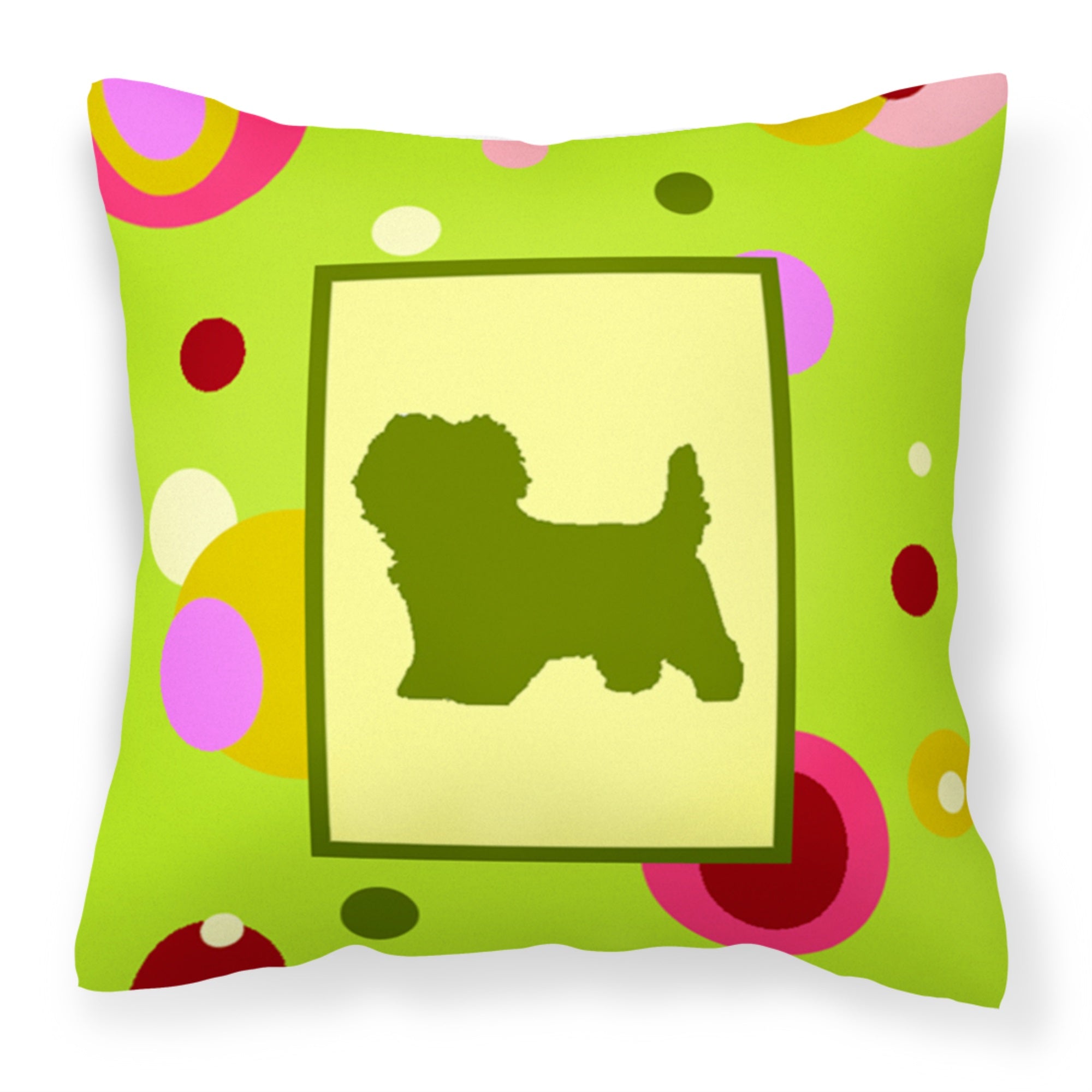 Cairn Terrier Fabric Decorative Pillow