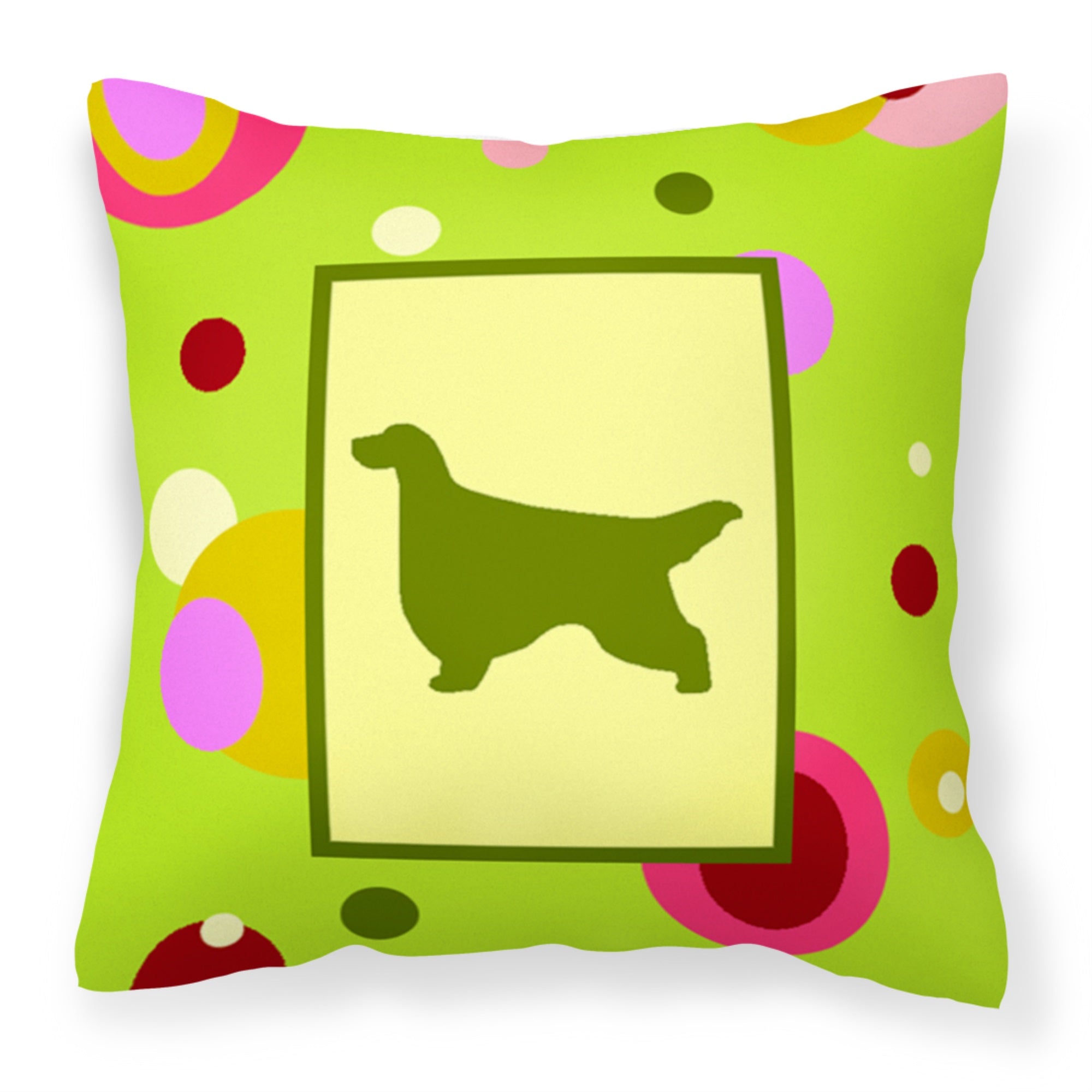 Gordon Setter Fabric Decorative Pillow