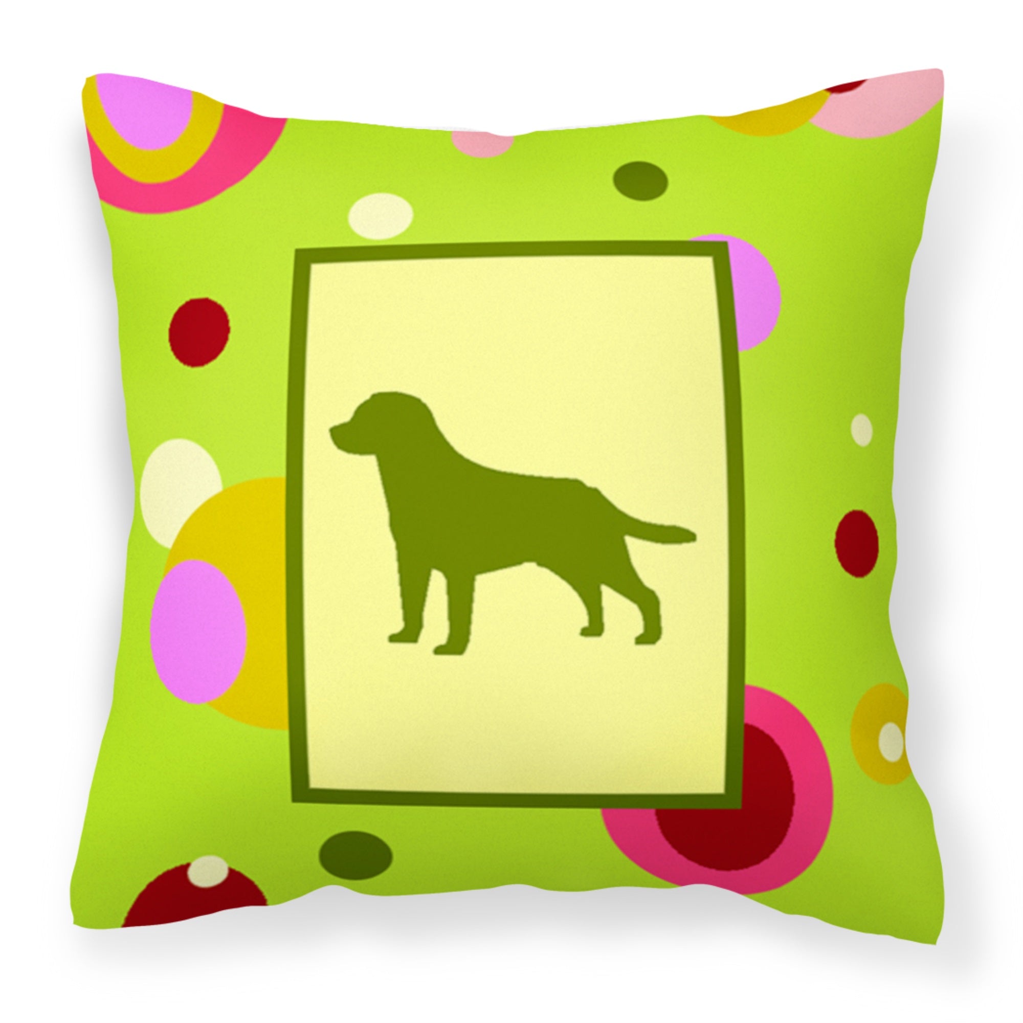 Labrador Fabric Decorative Pillow