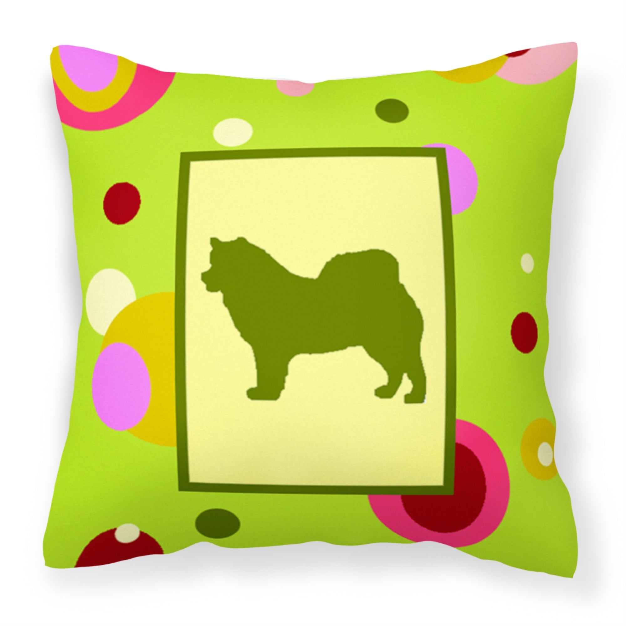 Alaskan Malamute Fabric Decorative Pillow
