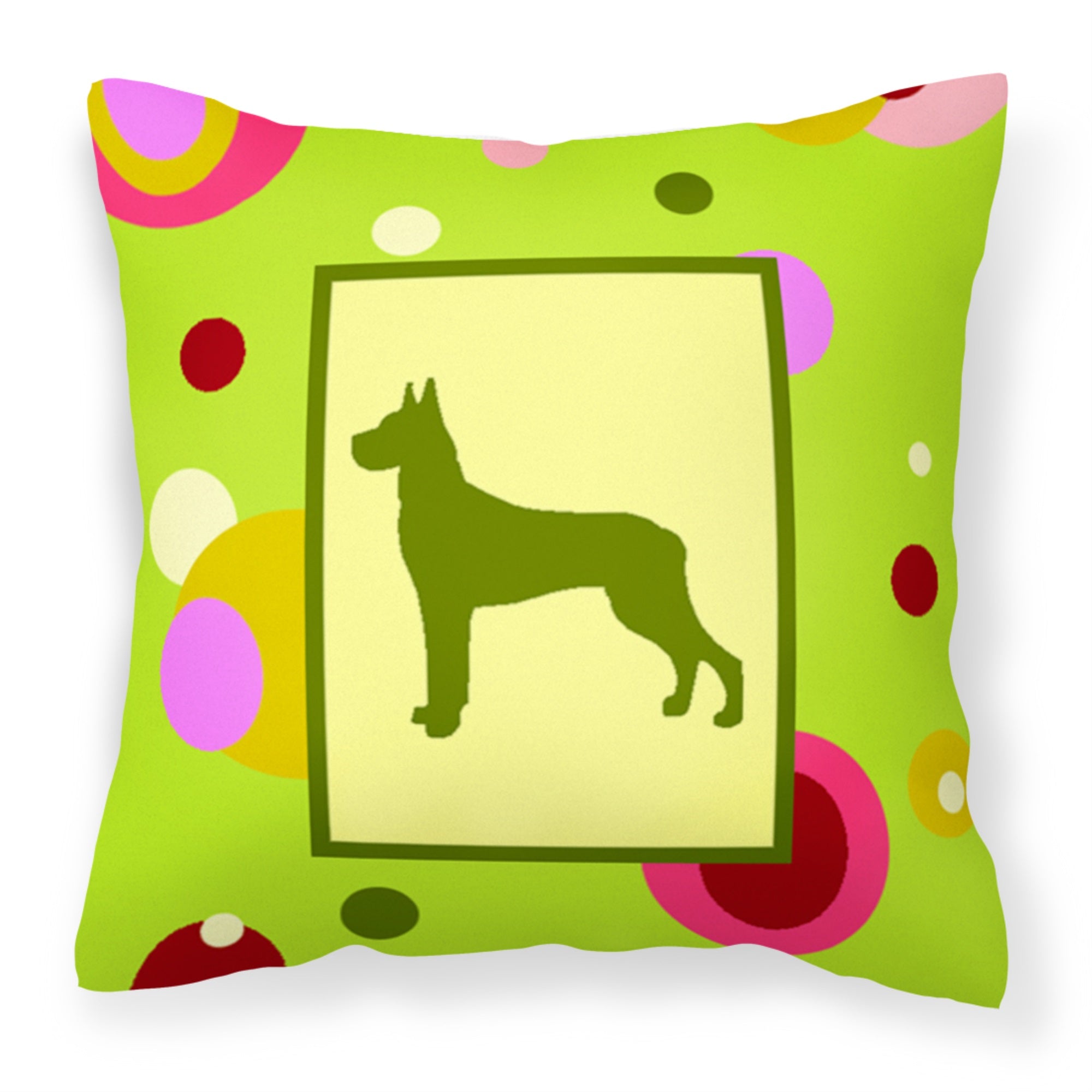 Great Dane Fabric Decorative Pillow
