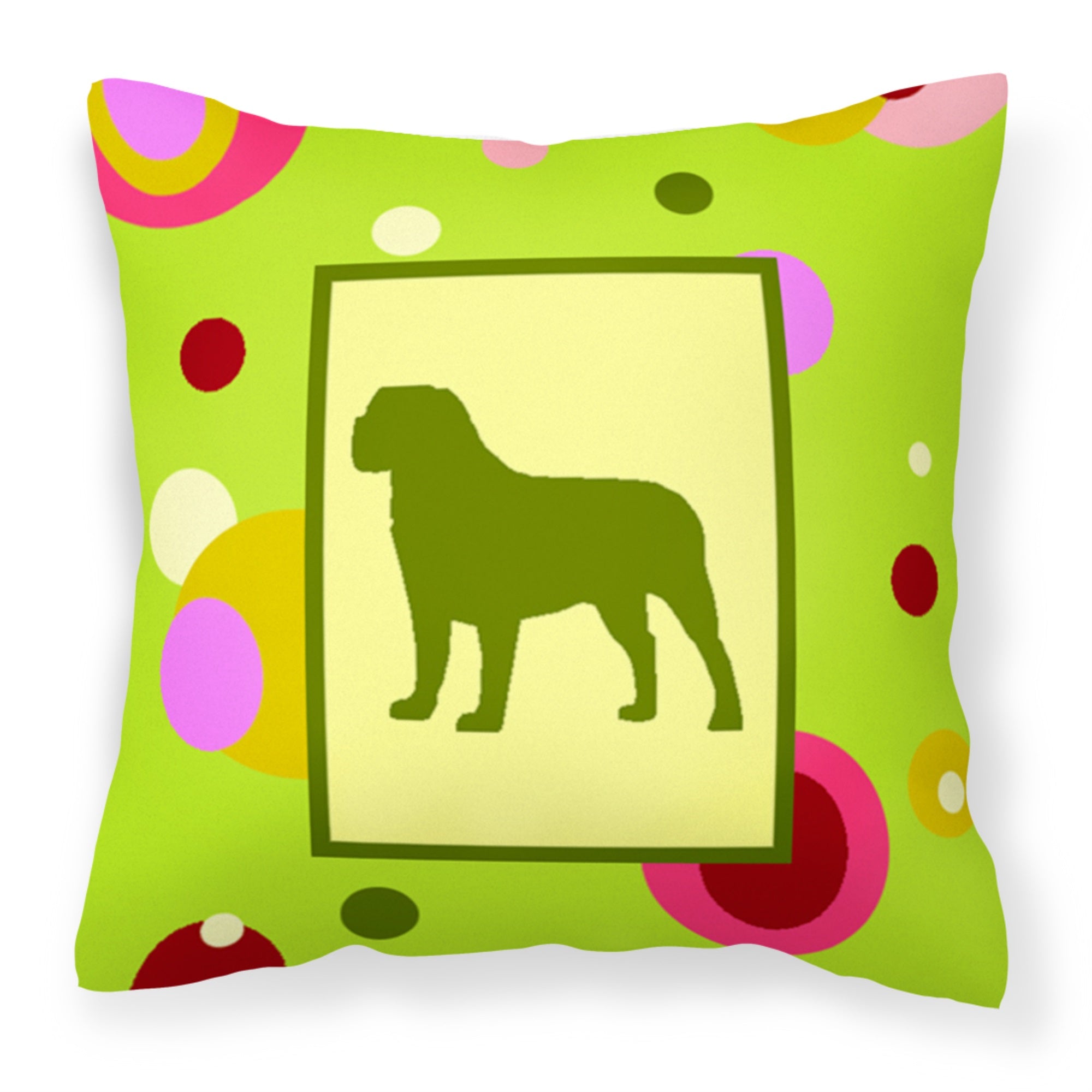 Mastiff Fabric Decorative Pillow